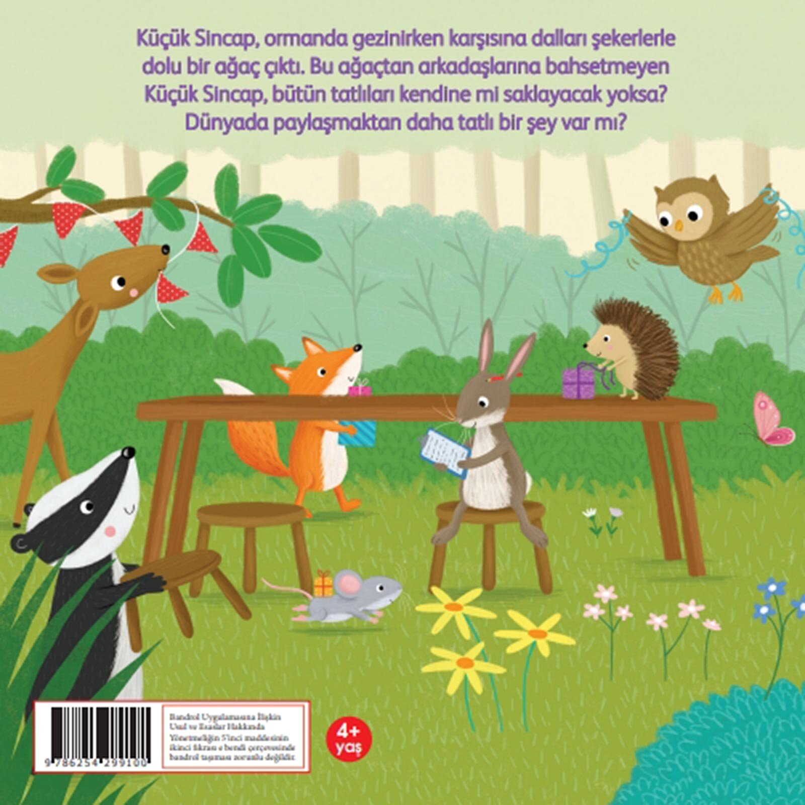 Küçük Sincap Paylaşmayı Öğreniyor Küçük Sincap Paylaşmayı Öğreniyor