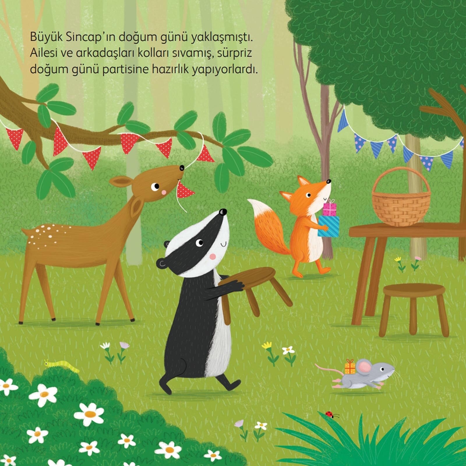 Küçük Sincap Paylaşmayı Öğreniyor Küçük Sincap Paylaşmayı Öğreniyor