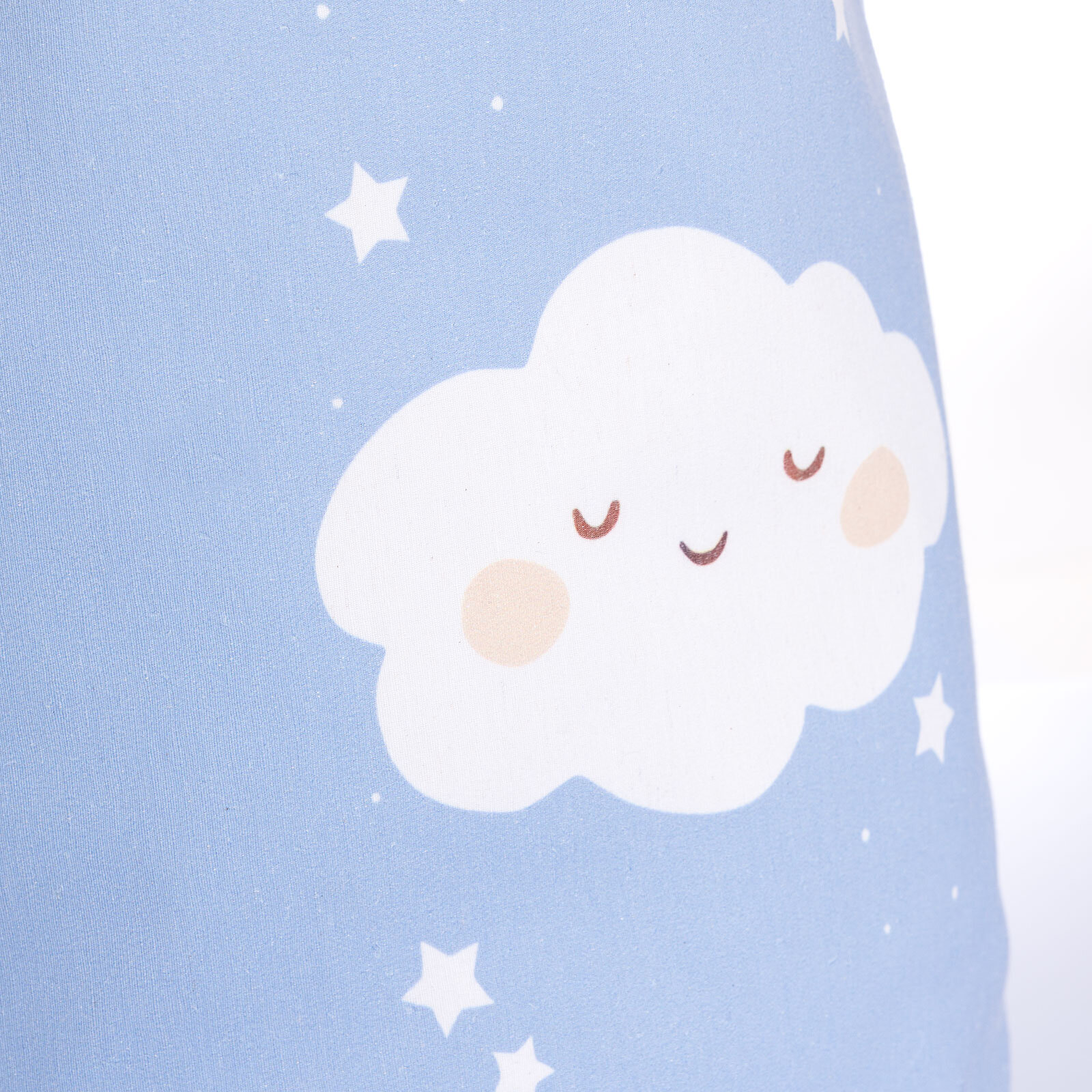 Bebek Odası Kumaş Oyuncak Sepeti Mavi Bebek Odası Kumaş Oyuncak Sepeti Mavi