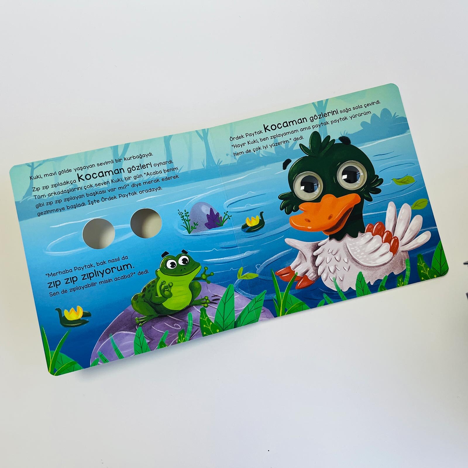 Kurbağa Kuki ve Sevimli Dostları - Bu Kocaman Gözler Kimin? 5 Kurbağa Kuki ve Sevimli Dostları - Bu Kocaman Gözler Kimin? 5