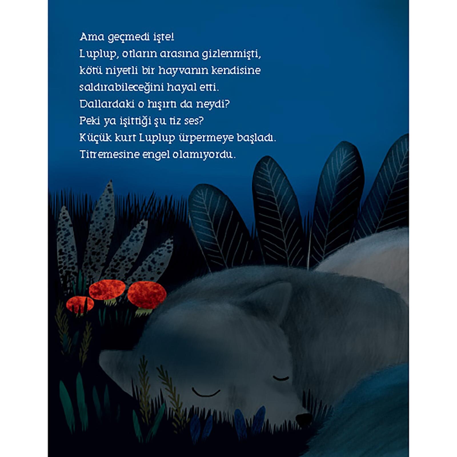 Kurt Luplup Karanlıktan Korkuyor