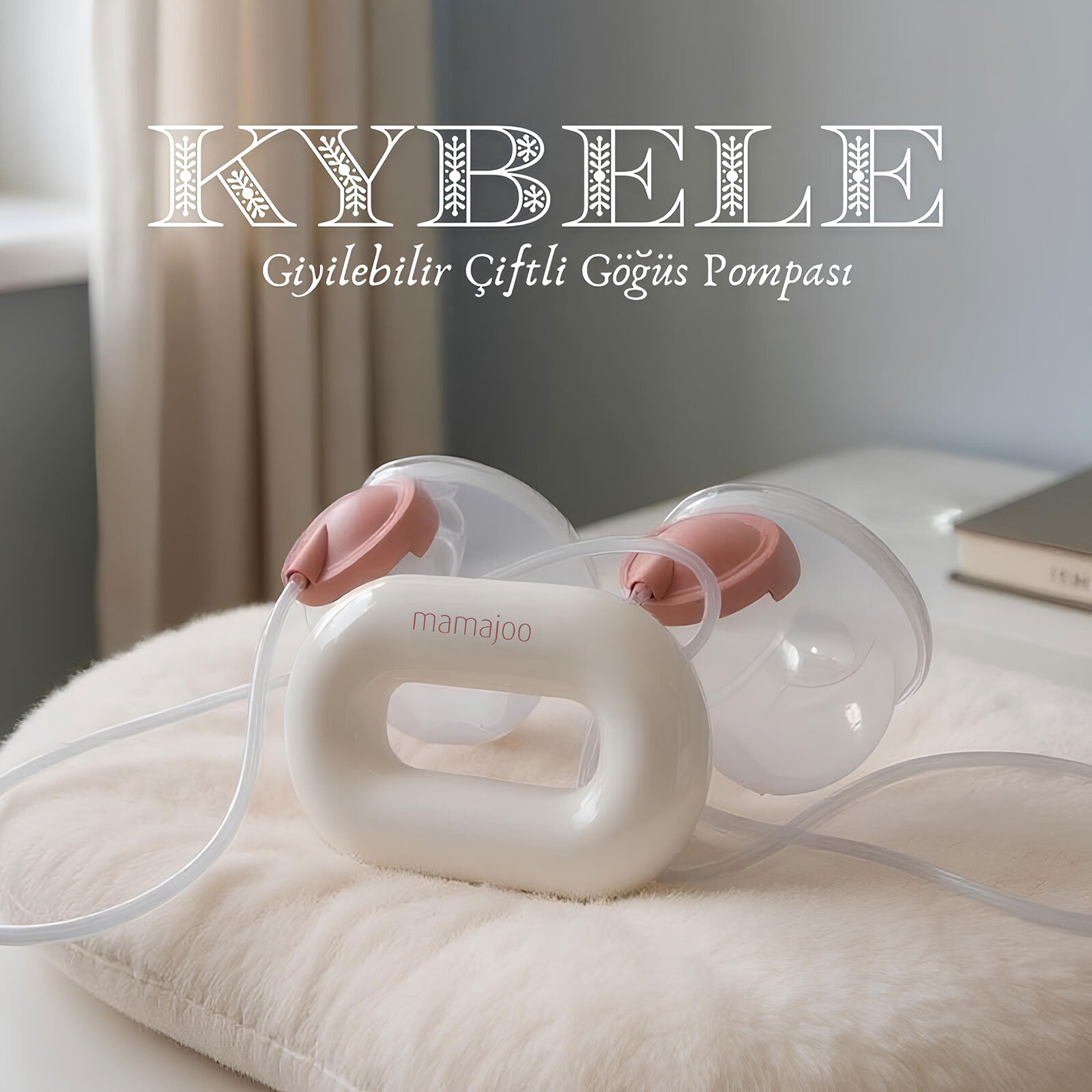Kybele Giyilebilir Elektronik Çiftli Pompa 150 ml