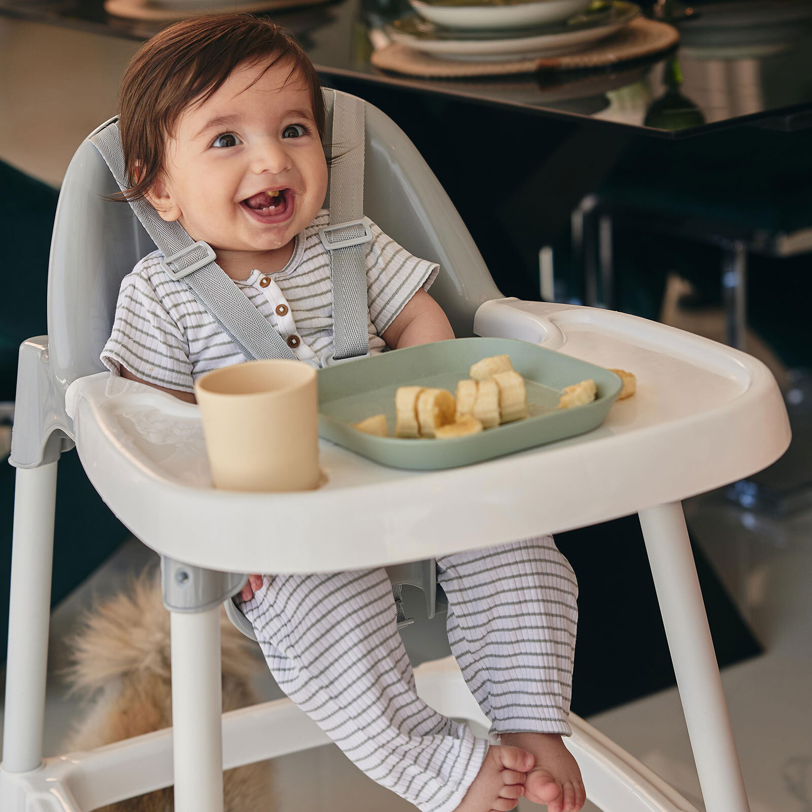 LC Kare Tabak 2'li  Sage Green - Vanillia