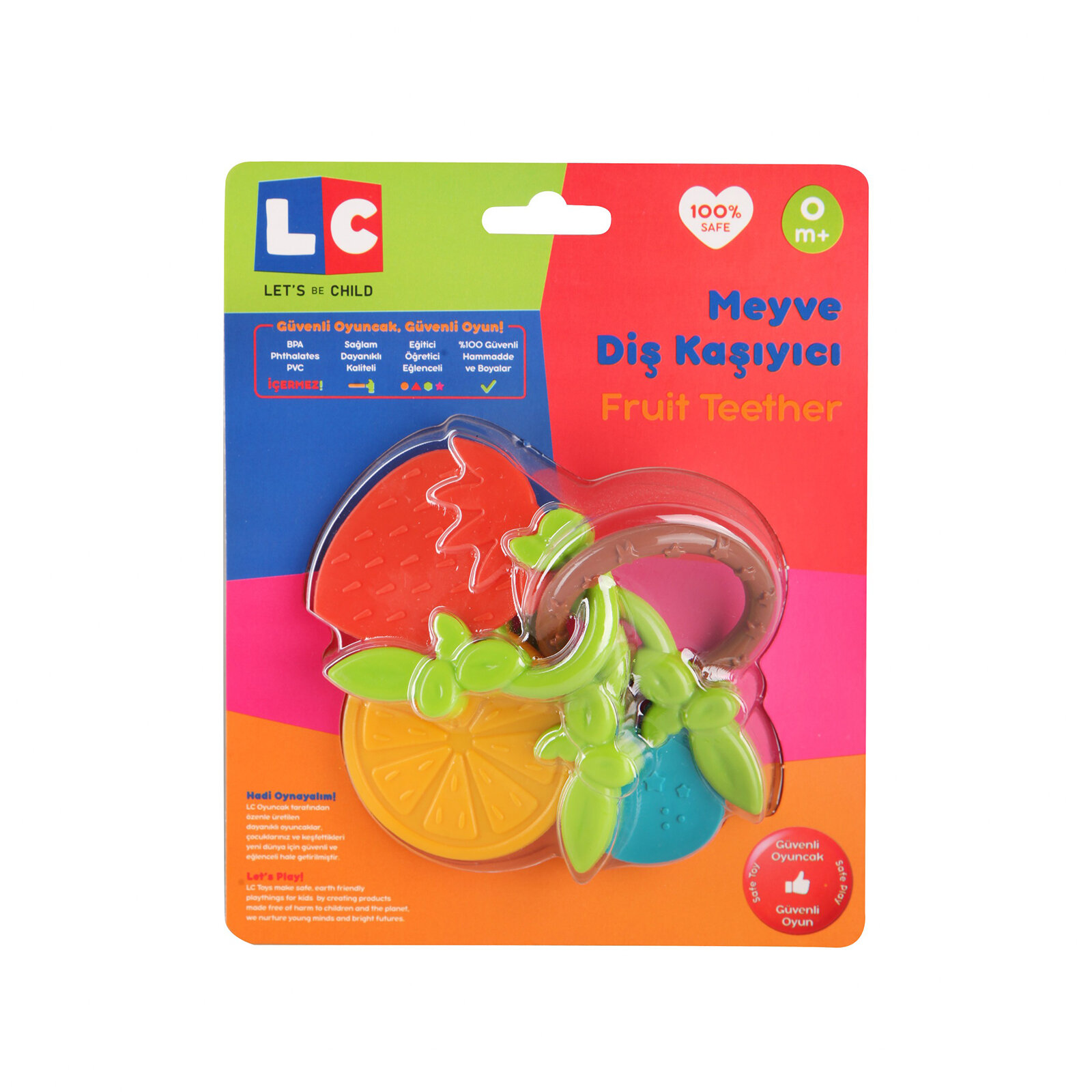 LC Renkli Meyve Diş Kaşıyıcı