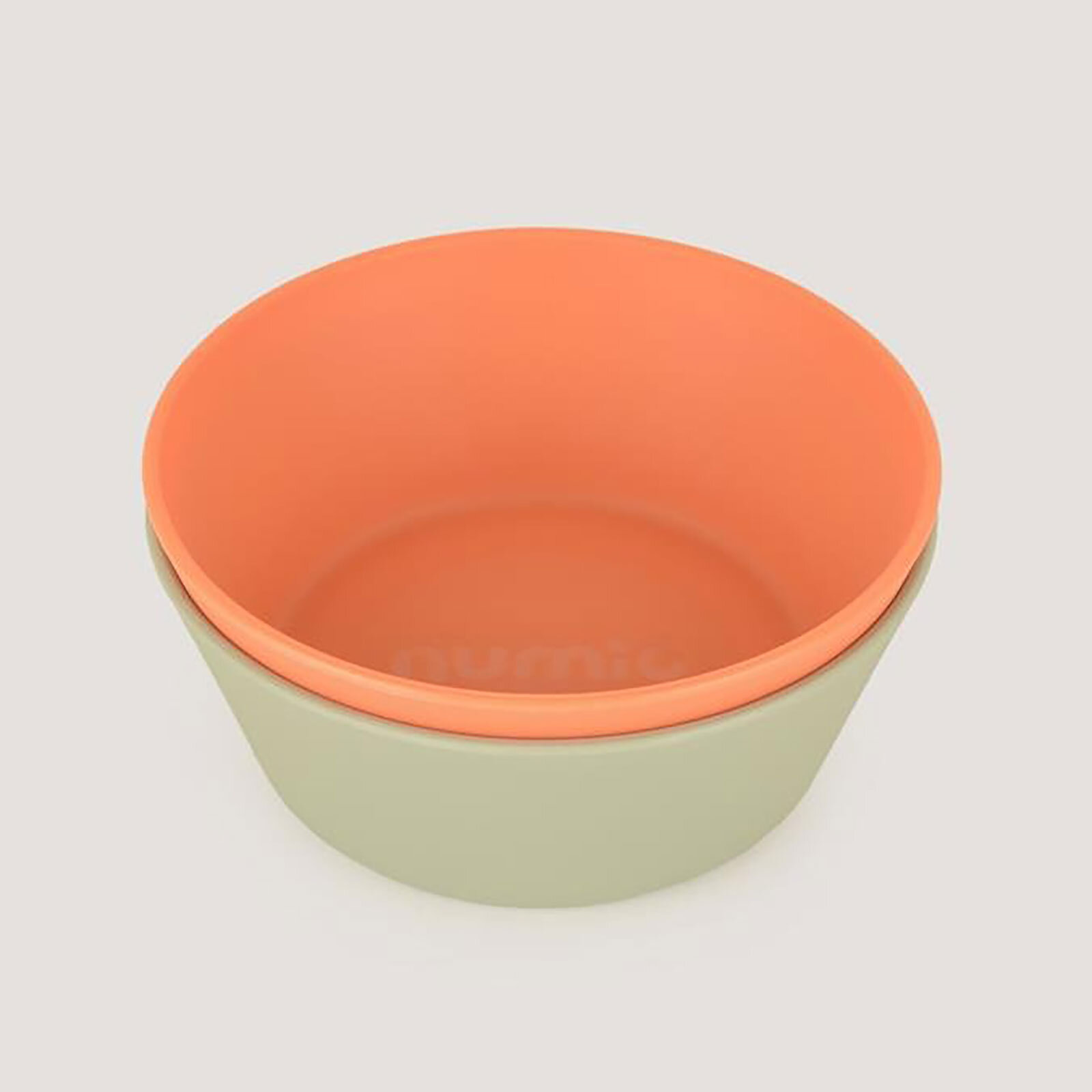 LC Yuvarlak Kase 2'li Sage Green -  Peach