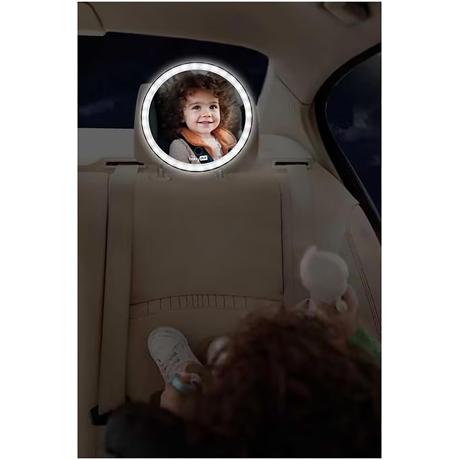 LED Işıklı Uzaktan Kumandalı Bebek Araba Aynası