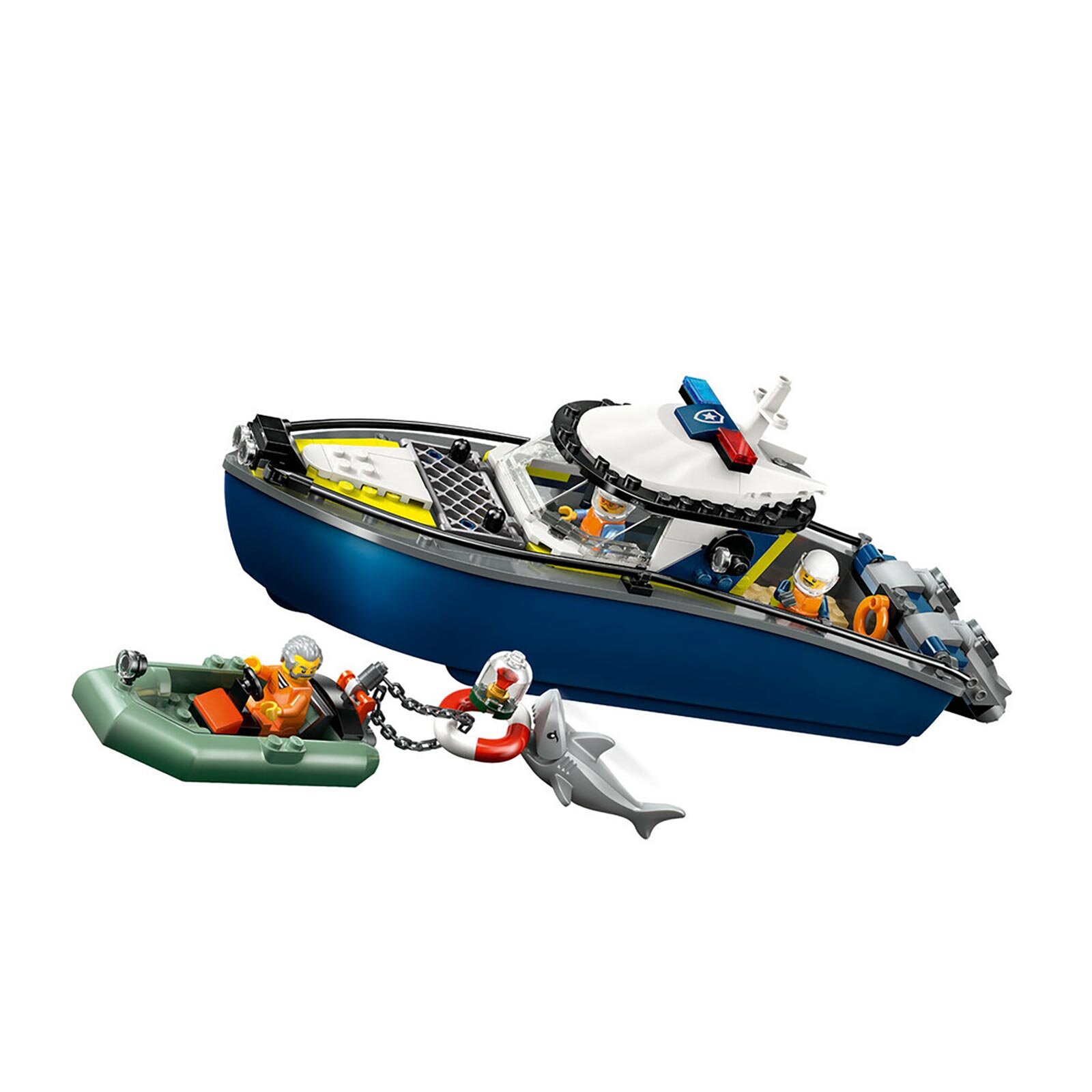 LEGO City Polis Teknesi Takibi, Yüzer Sürat Tekneli ve Botlu 60456