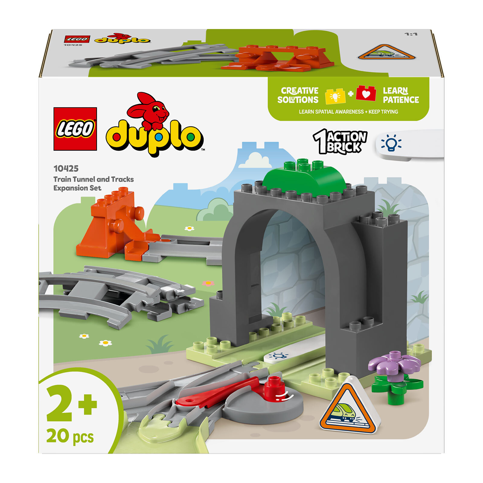 LEGO® DUPLO® Kasabası Tren Tüneli ve Rayları Ek Macera Seti 10425 LEGO® DUPLO® Kasabası Tren Tüneli ve Rayları Ek Macera Seti 10425