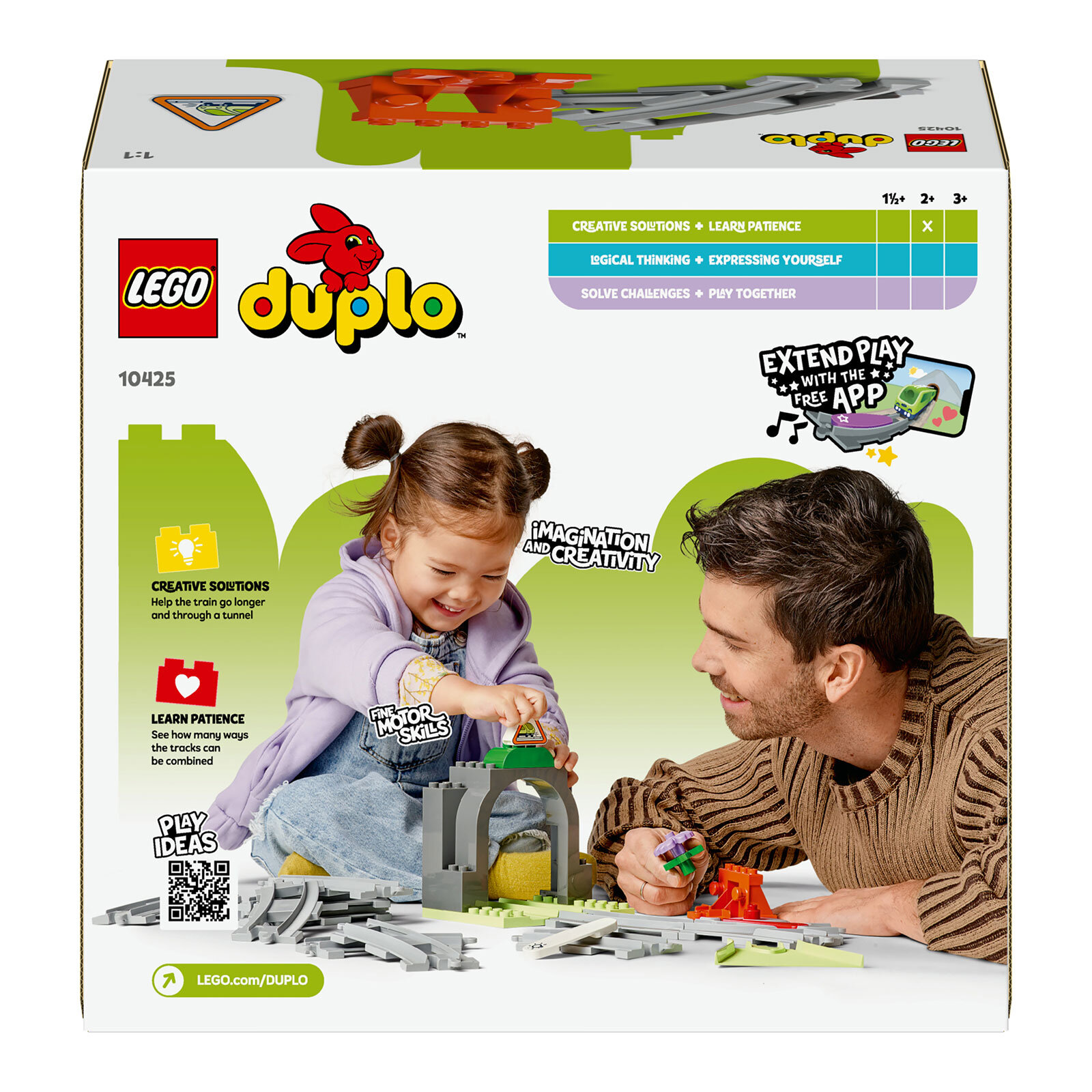 LEGO® DUPLO® Kasabası Tren Tüneli ve Rayları Ek Macera Seti 10425 LEGO® DUPLO® Kasabası Tren Tüneli ve Rayları Ek Macera Seti 10425