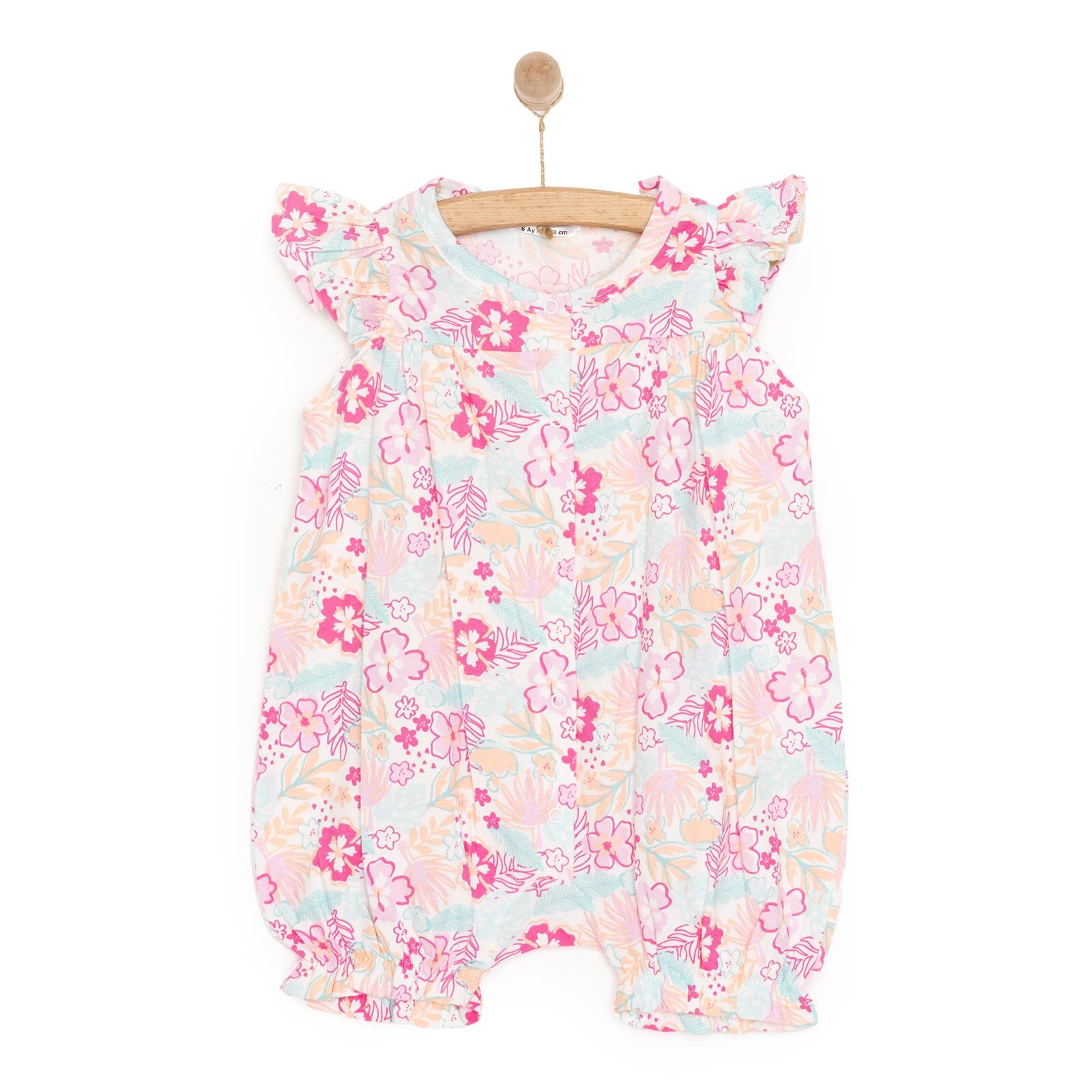 Little Blooms Kız Kısa Tulum Kız Bebek