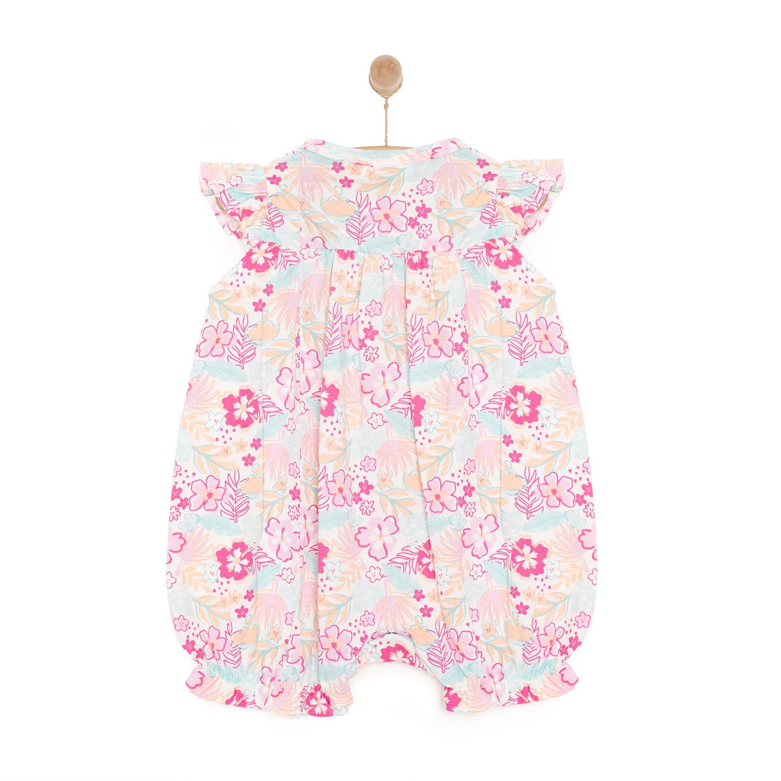 Little Blooms Kız Kısa Tulum Kız Bebek