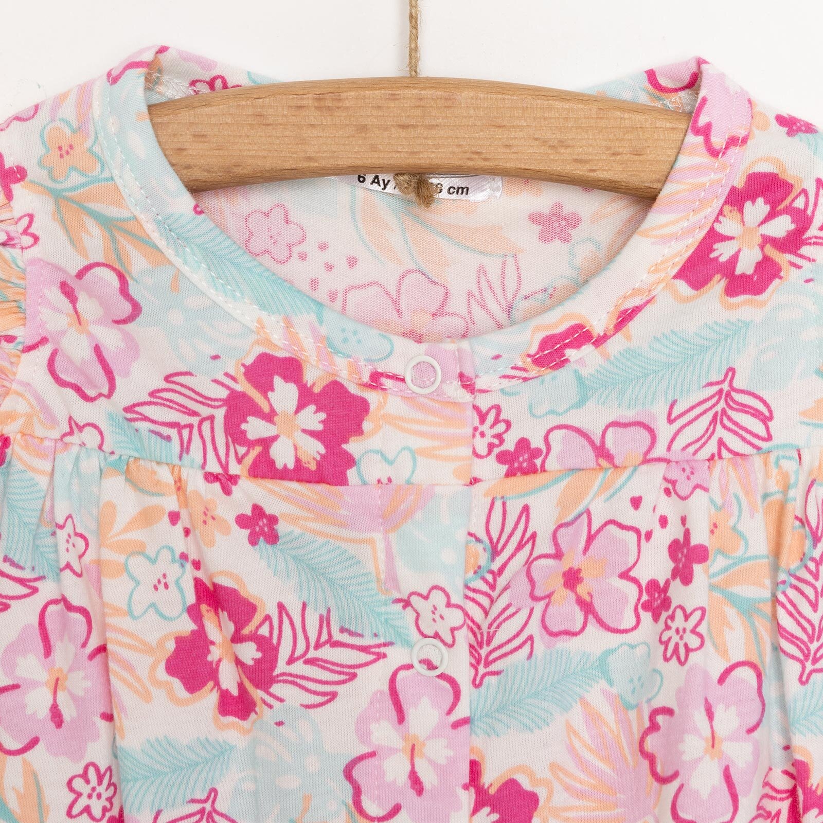 Little Blooms Kız Kısa Tulum Kız Bebek