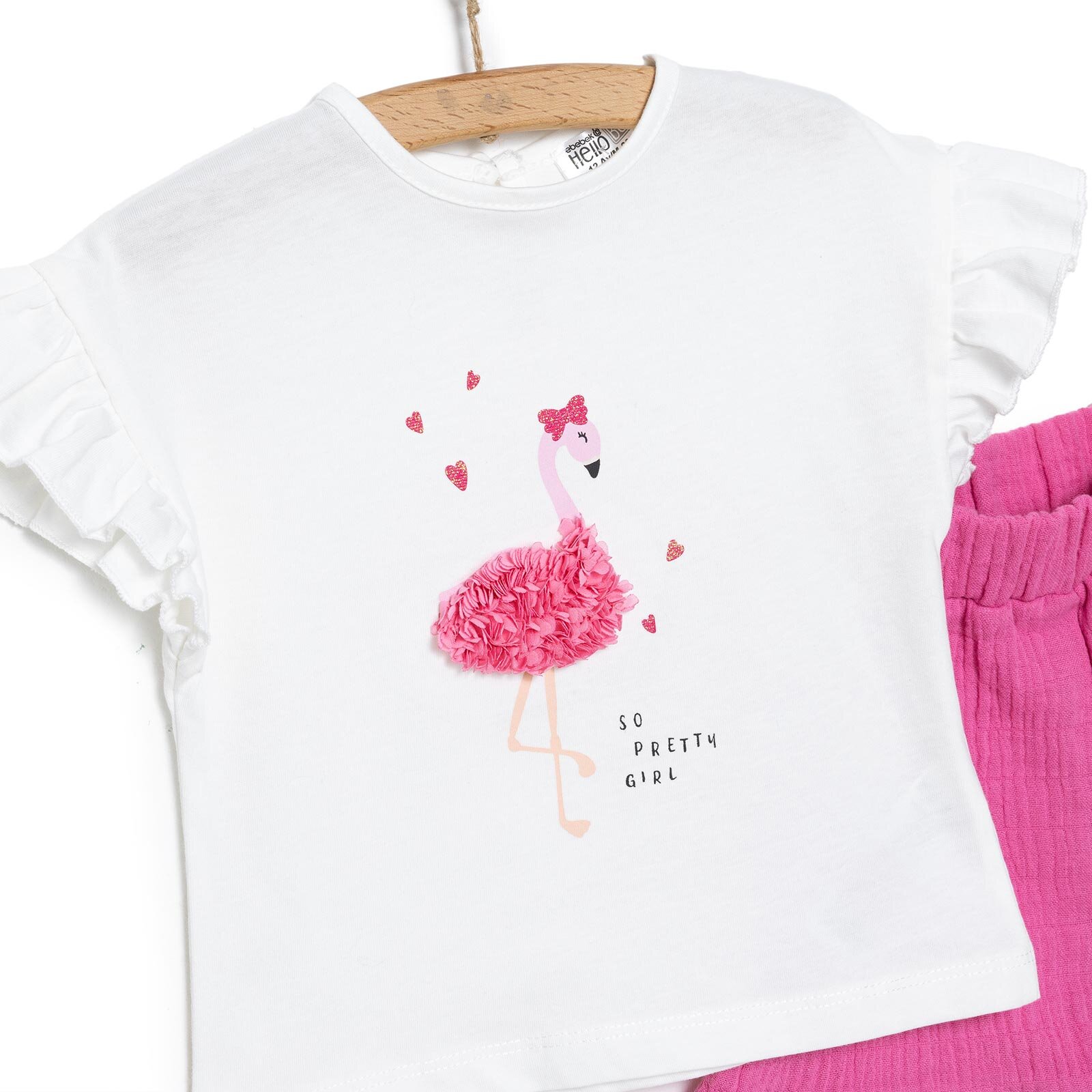 Little Blooms Kız Tshirt-Şort Kız Bebek