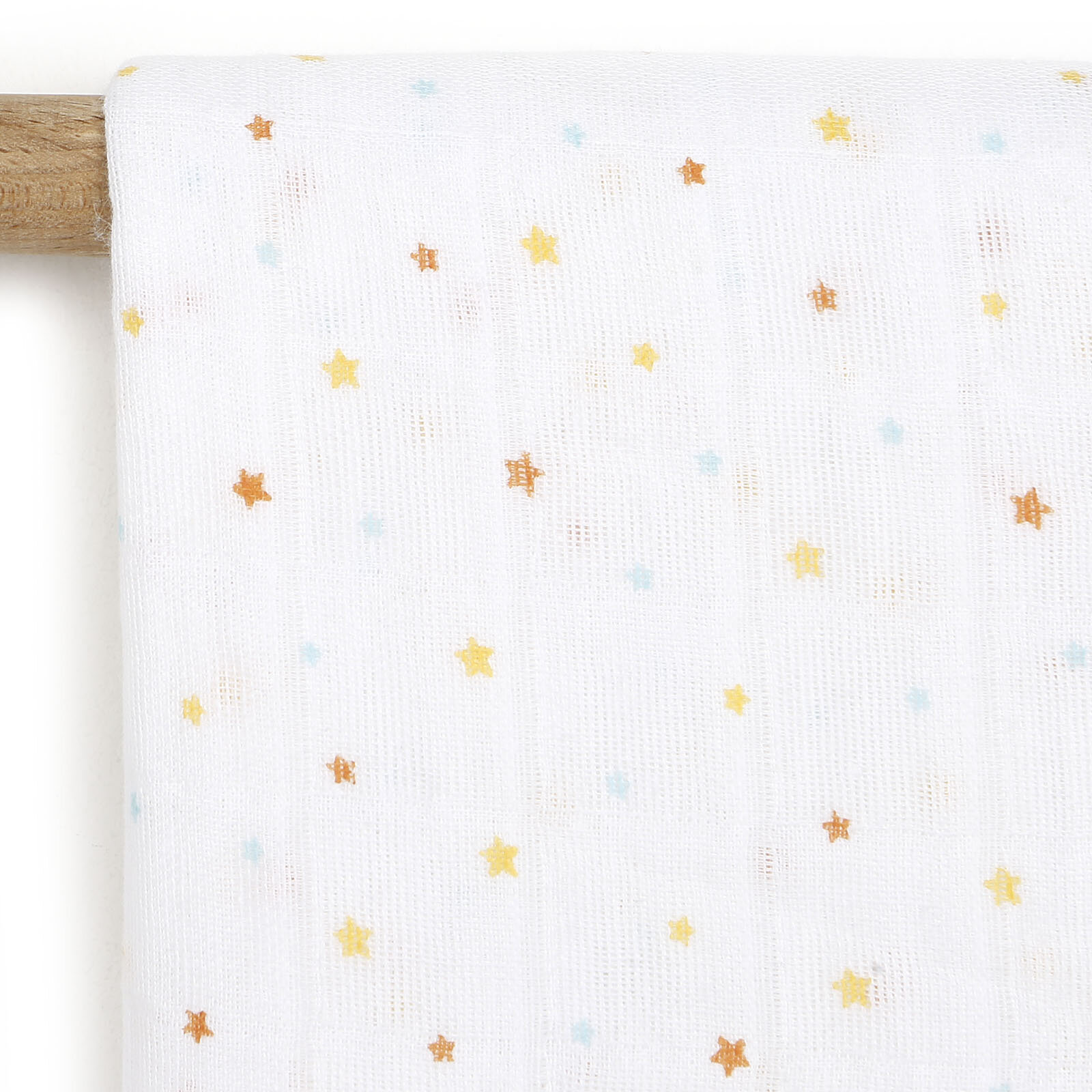 Yıldız Baskılı Unisex Bebek Battaniye 100x100 cm