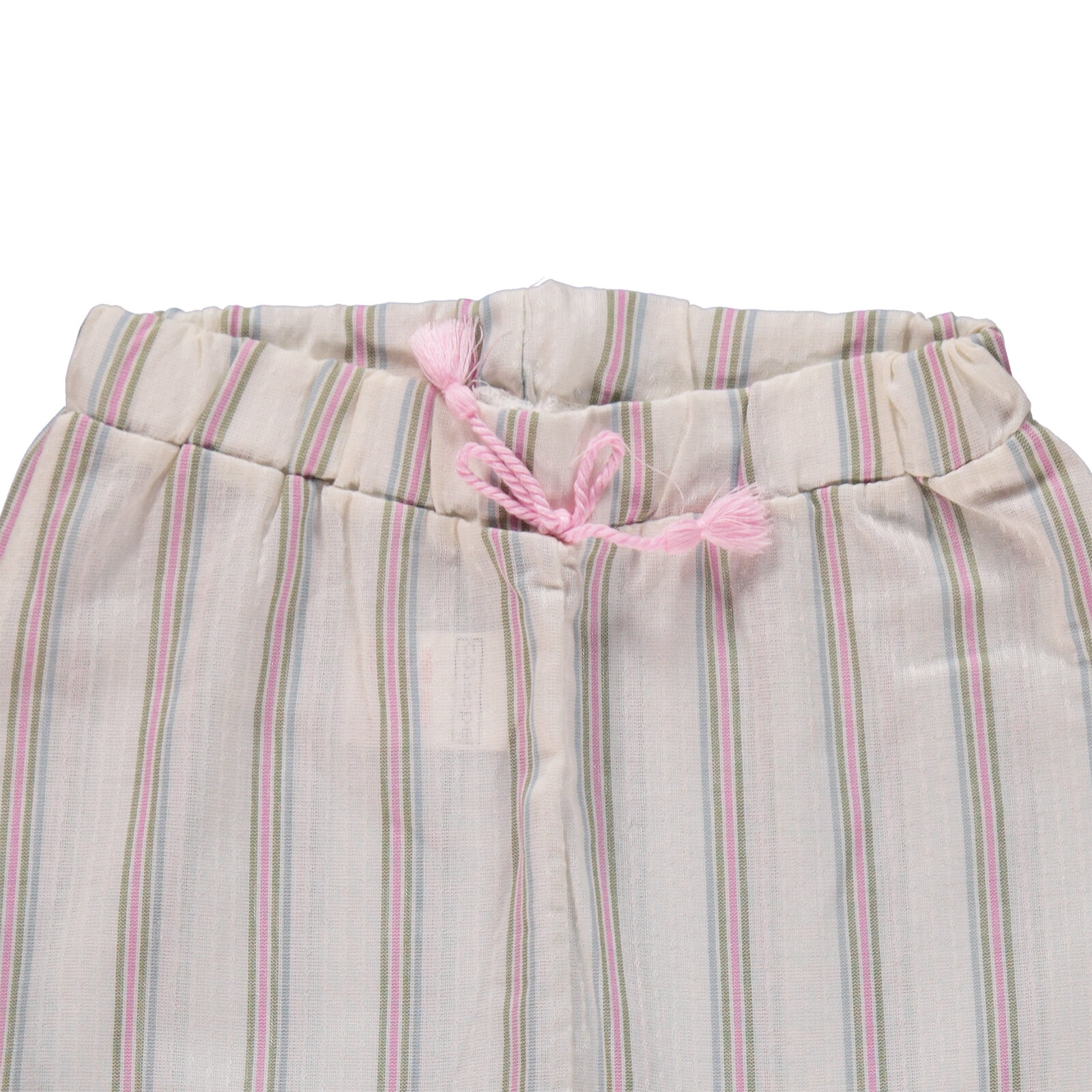 Little Pink Keten Pamuk Pantolon