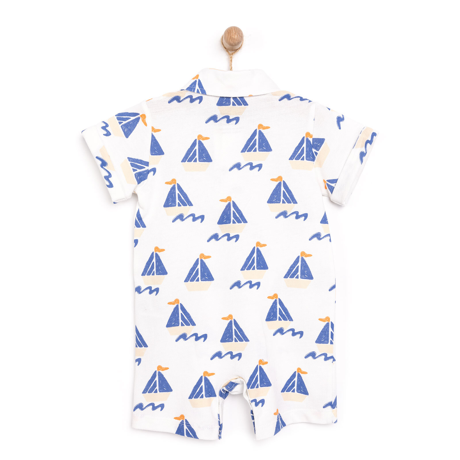 Little Sailor Erkek Şort Salopet Erkek Bebek