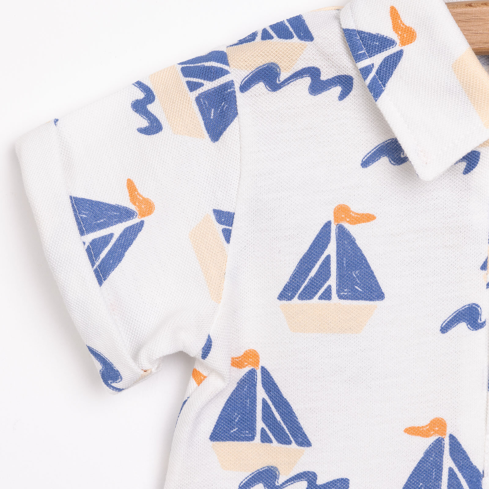 Little Sailor Erkek Şort Salopet Erkek Bebek