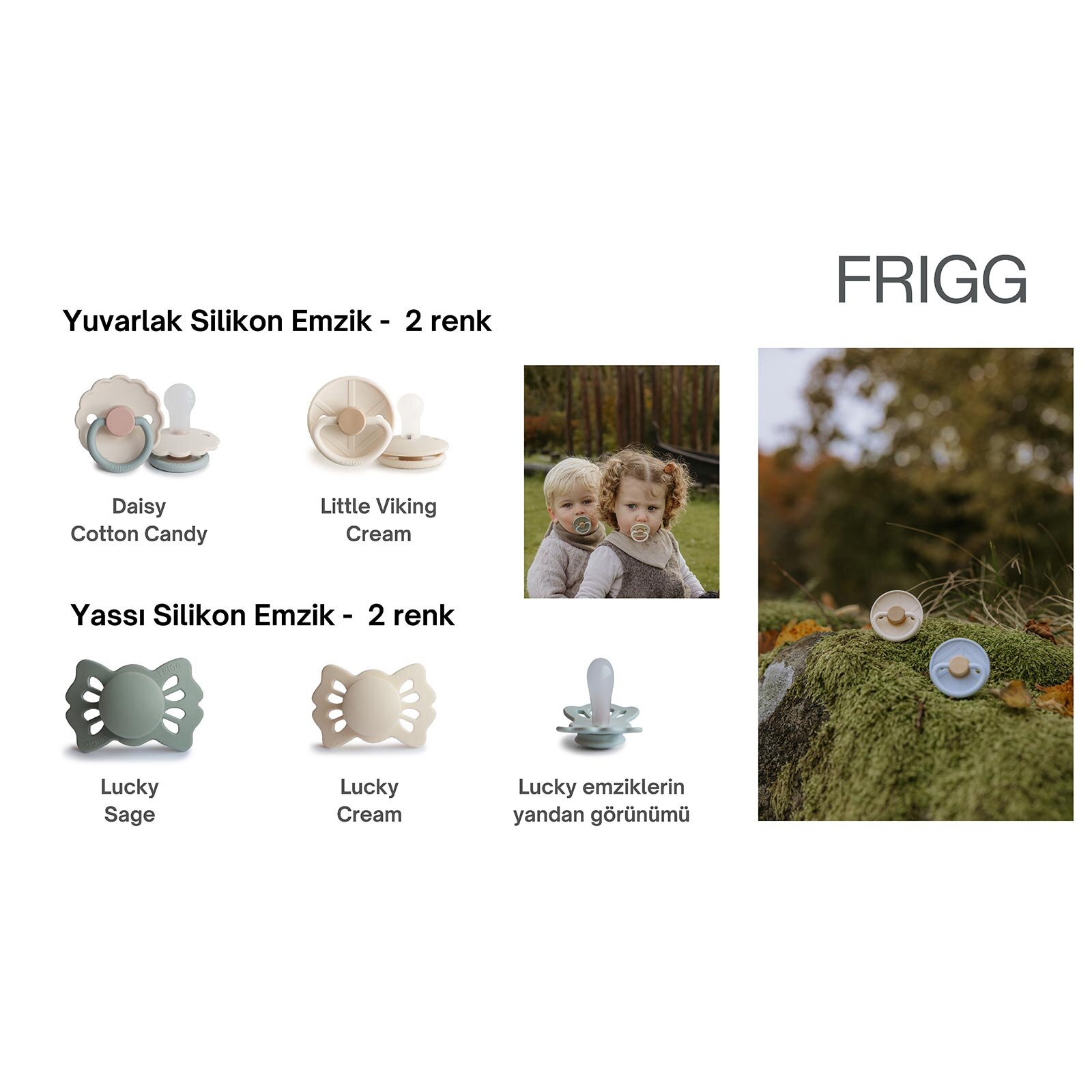 Little Viking Silikon Emzik Cream 6-18 Ay Little Viking Silikon Emzik Cream 6-18 Ay