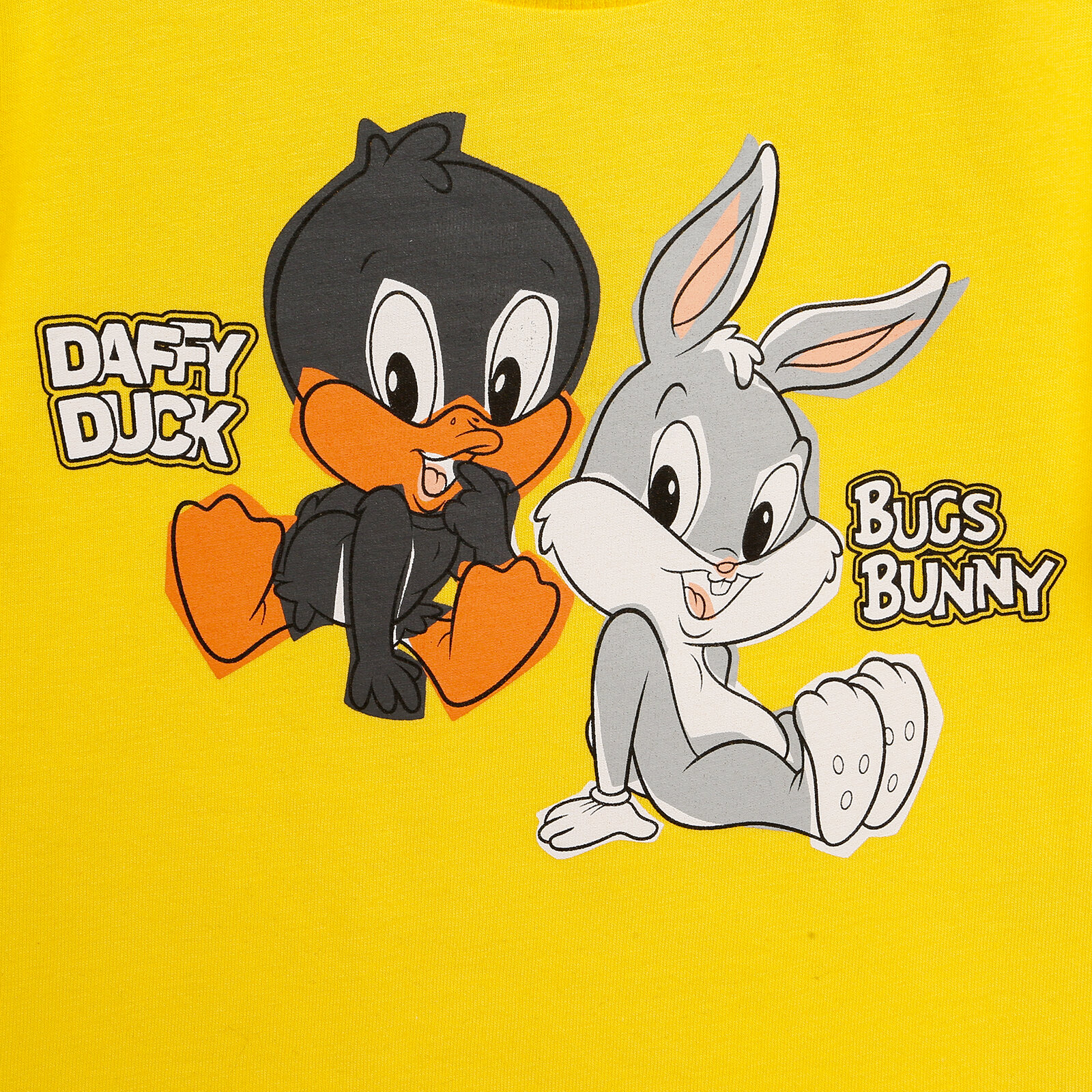 Maceraya Devam Daffy Duck ve Bugs Bunny Erkek Bebek Lisanslı Tshirt