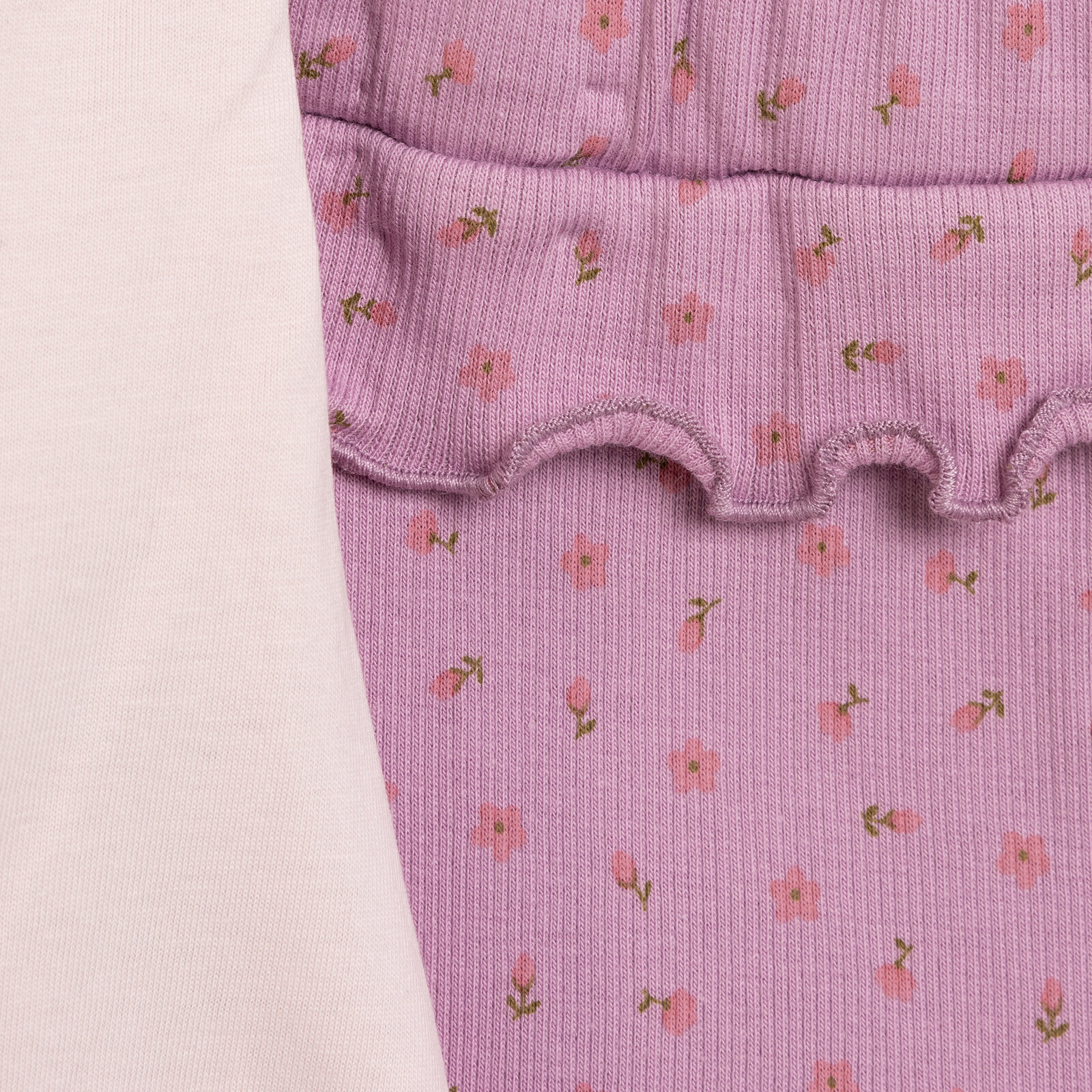 Love Flowers Tshirt-Tayt Kız Bebek