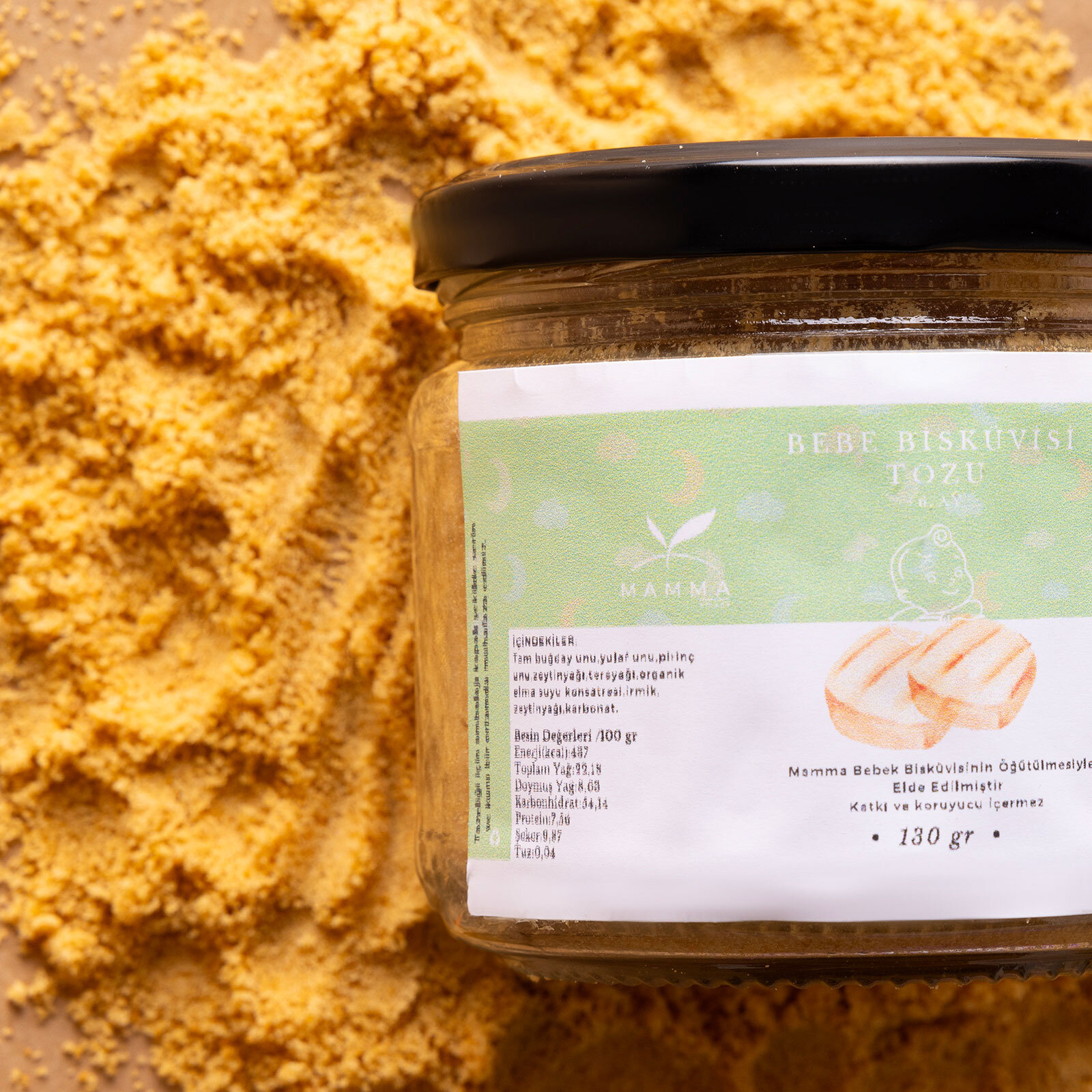 Mamma Bebek Bisküvi Tozu 130 gr