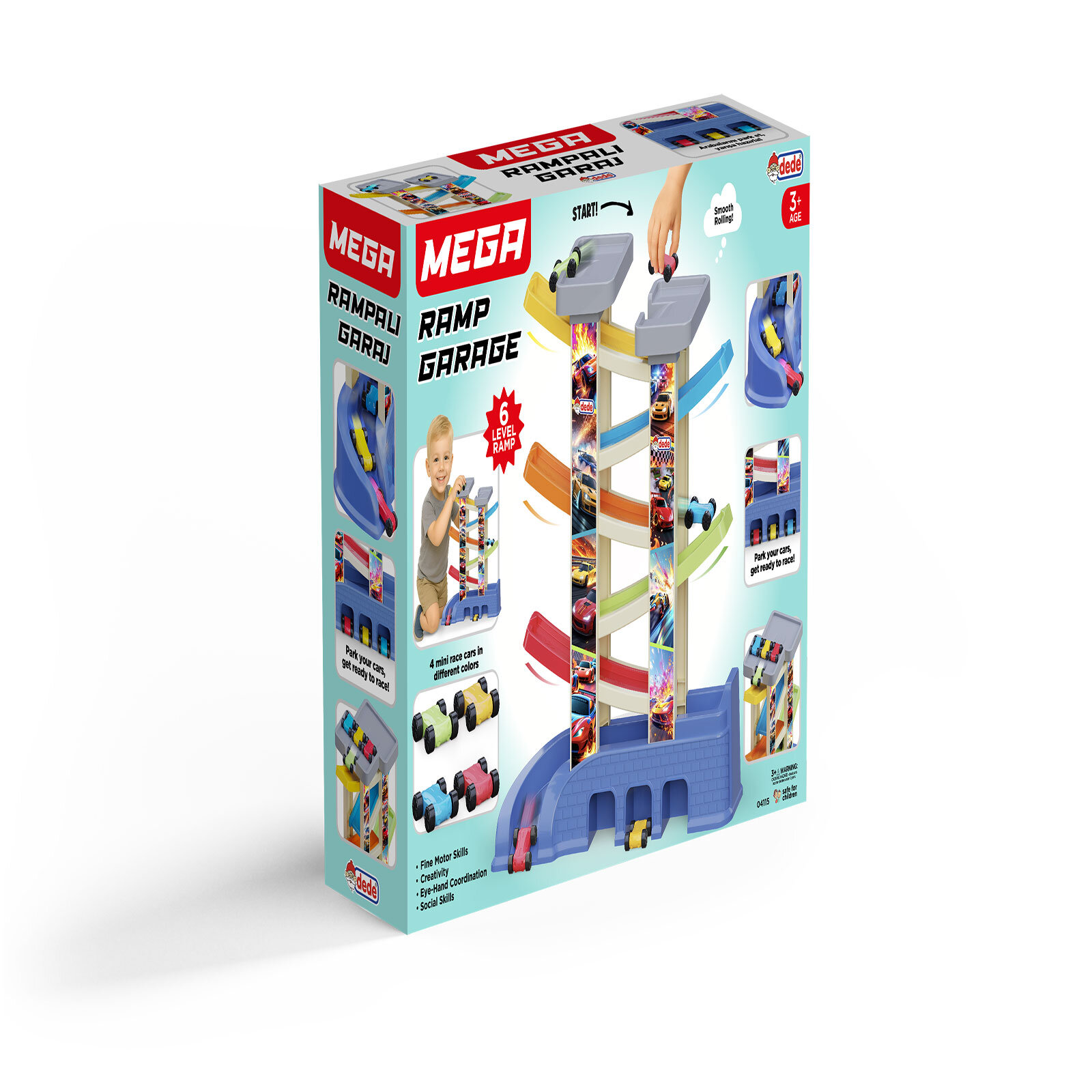 Mega Rampalı Garaj 6 Katlı Mega Rampalı Garaj 6 Katlı