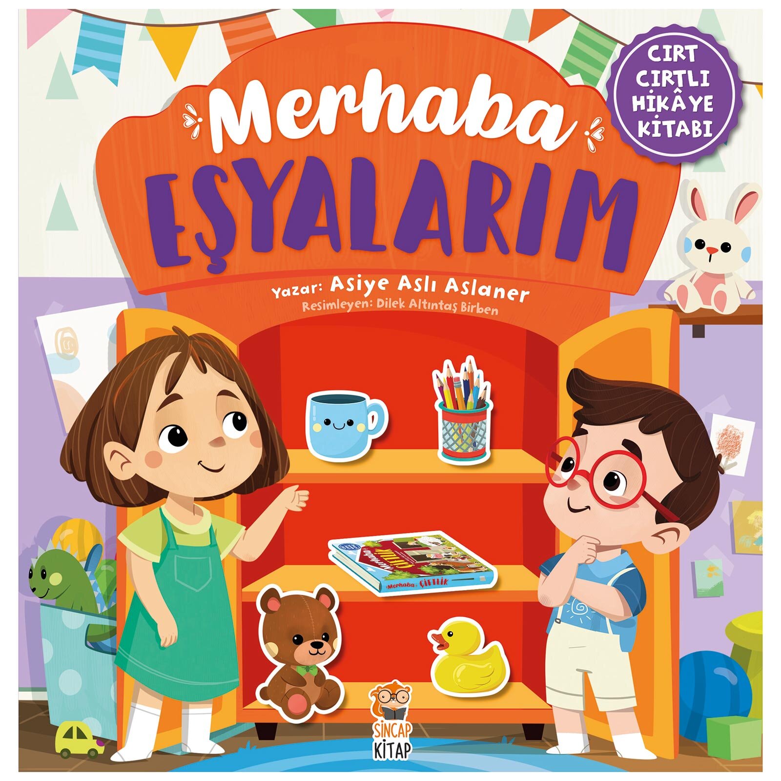 Merhaba Eşyalarım Cırtlı Kitap