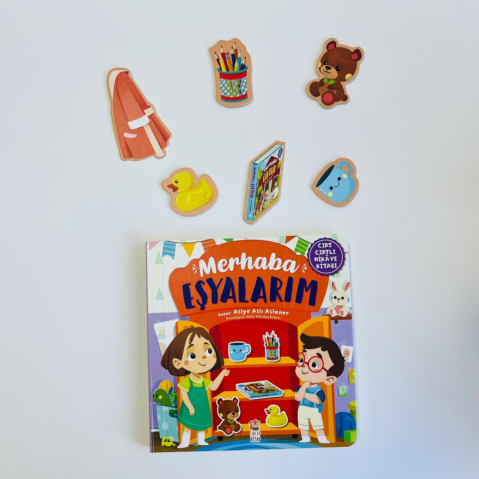 Merhaba Eşyalarım Cırtlı Kitap