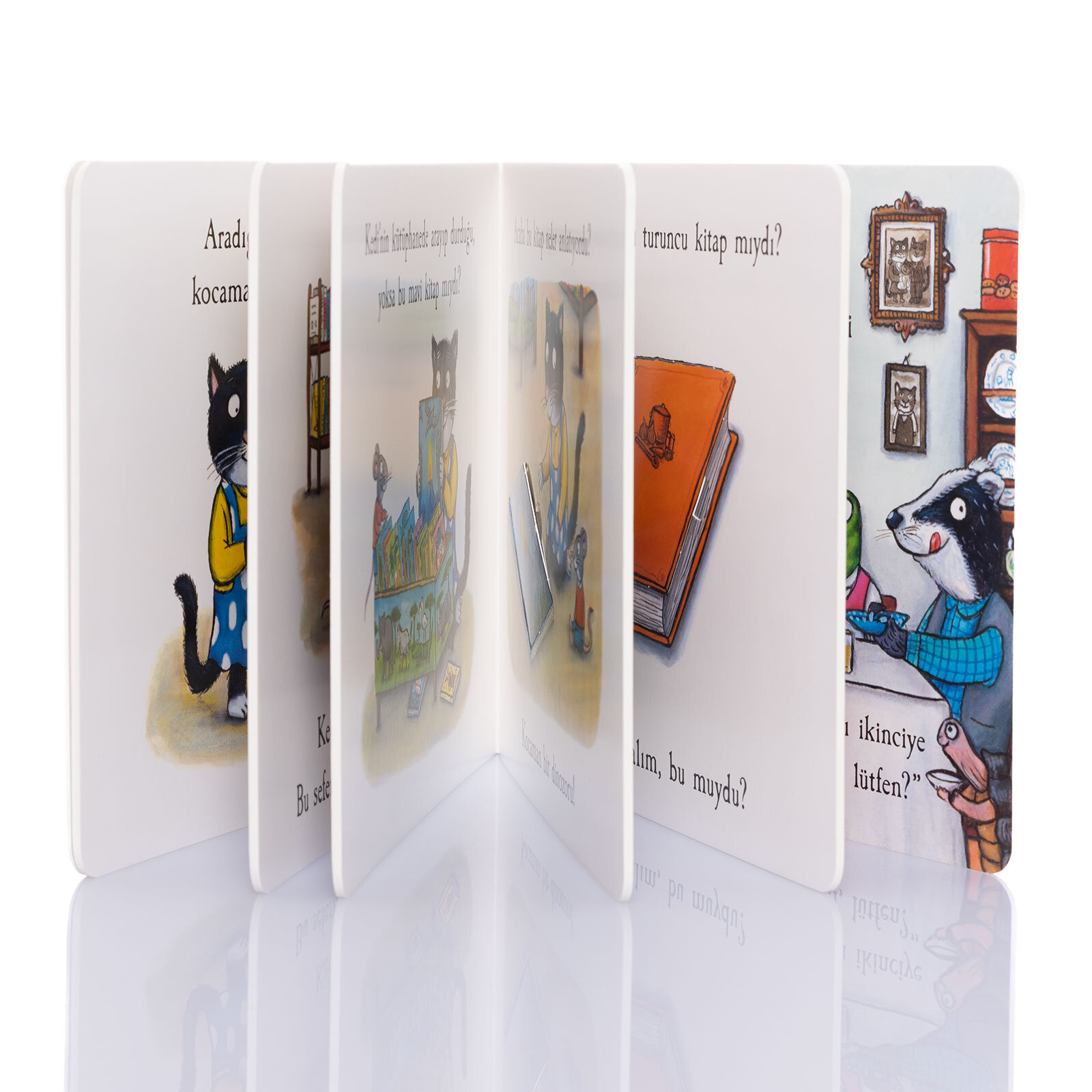 Meşe Palamutu Orman'ından Masallar KEDİ NE PİŞİRDİ –  Kapakçıklı Kitap