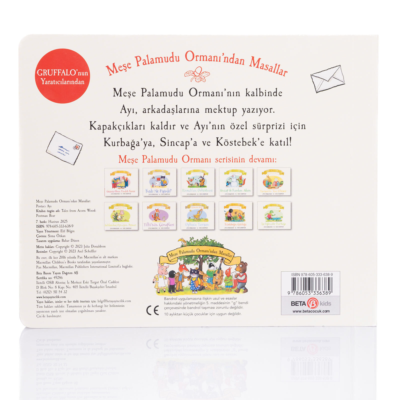 Meşe Palamutu Orman'ından Masallar POSTACI AYI – Kapakçıklı Kitap Meşe Palamutu Orman'ından Masallar POSTACI AYI – Kapakçıklı Kitap