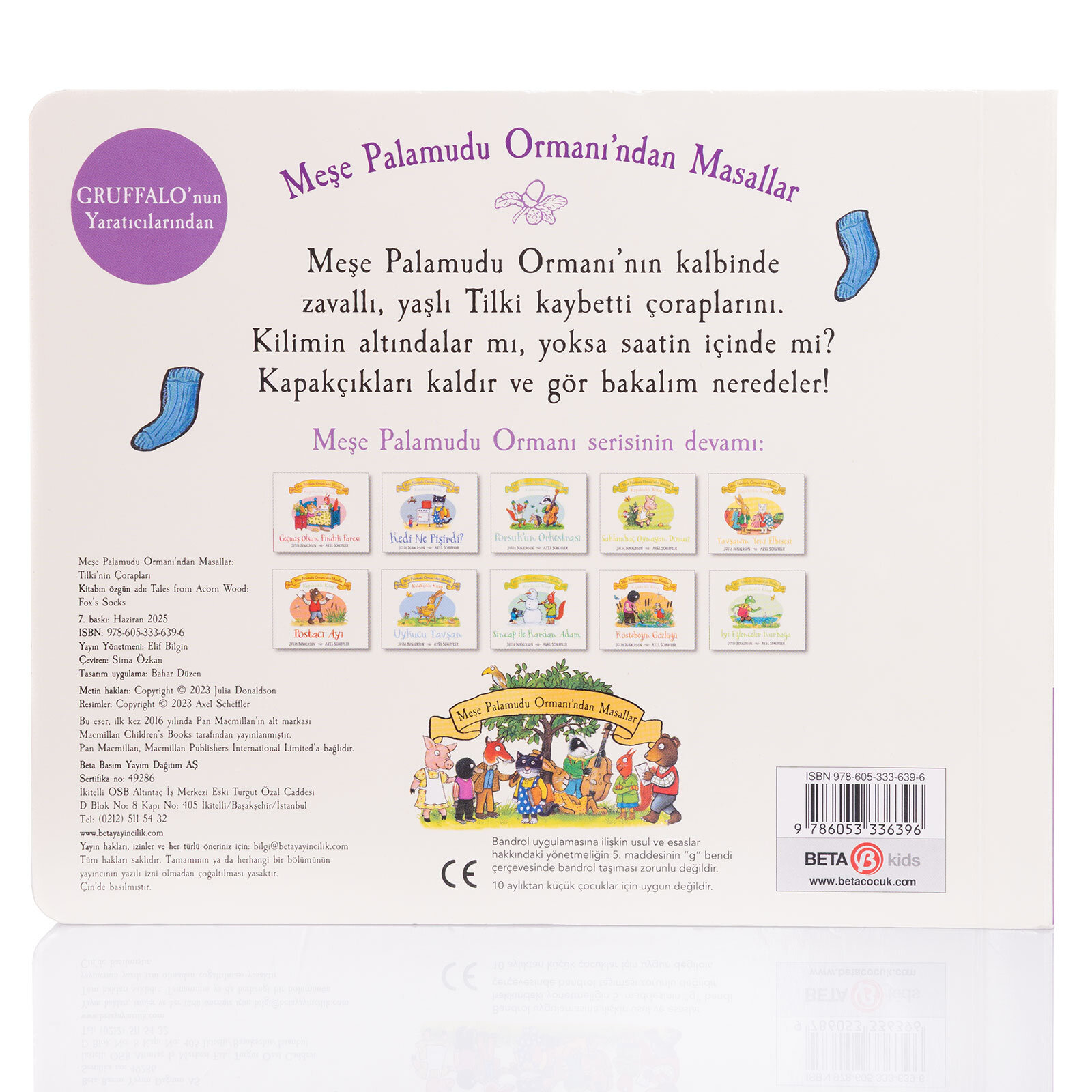 Meşe Palamutu Ormanından Masallar Tilki'nin Çorapları –  Kapakçıklı Kitap