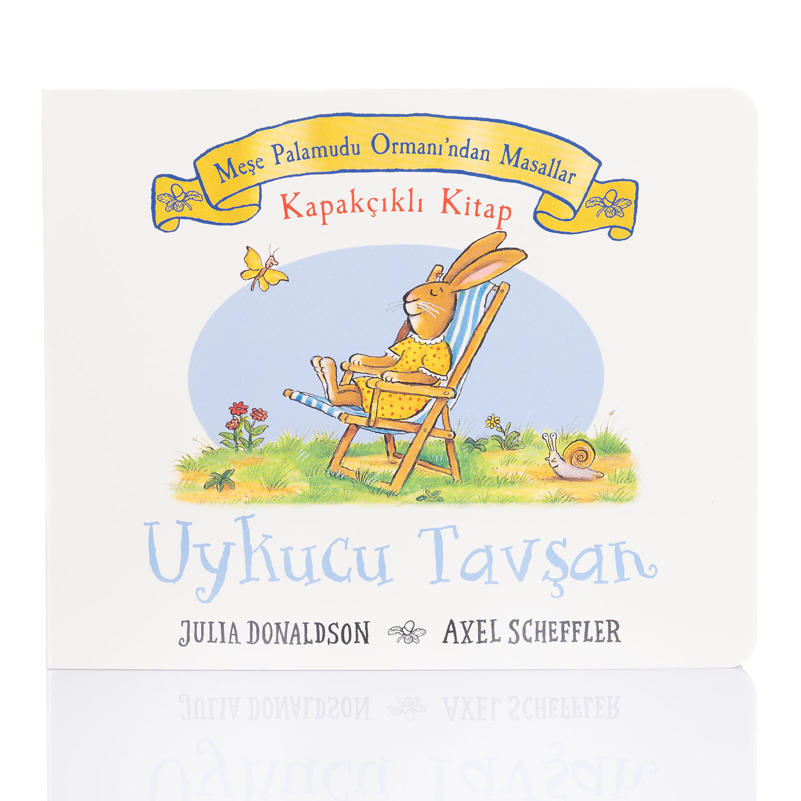 Meşe Palamutu Ormanından Masallar Uykucu Tavşan -  Kapakçıklı Kitap