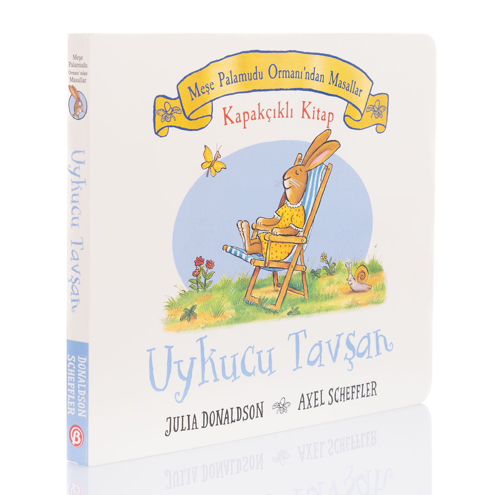 Meşe Palamutu Ormanından Masallar Uykucu Tavşan -  Kapakçıklı Kitap