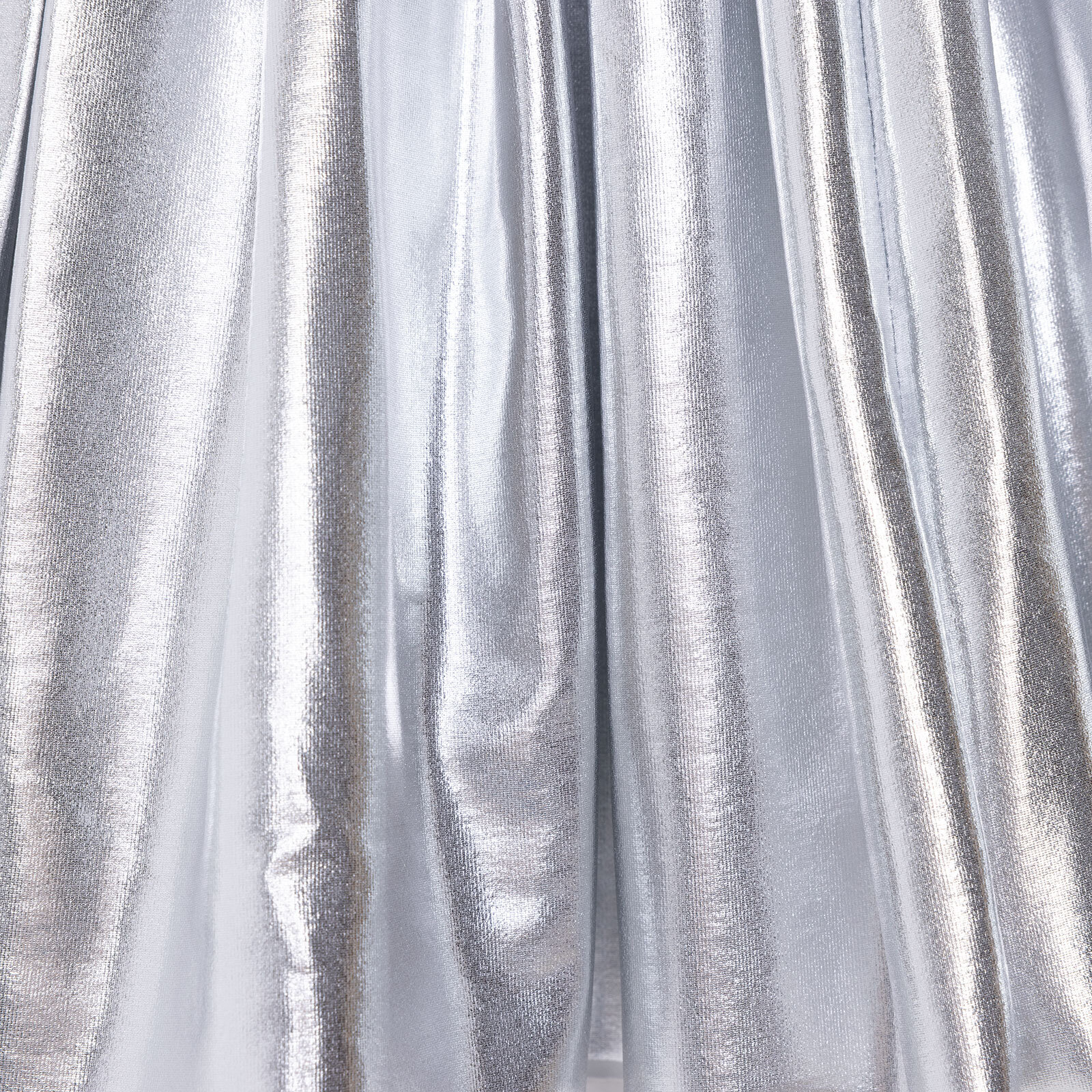 Metallic Kız Pileli Etek