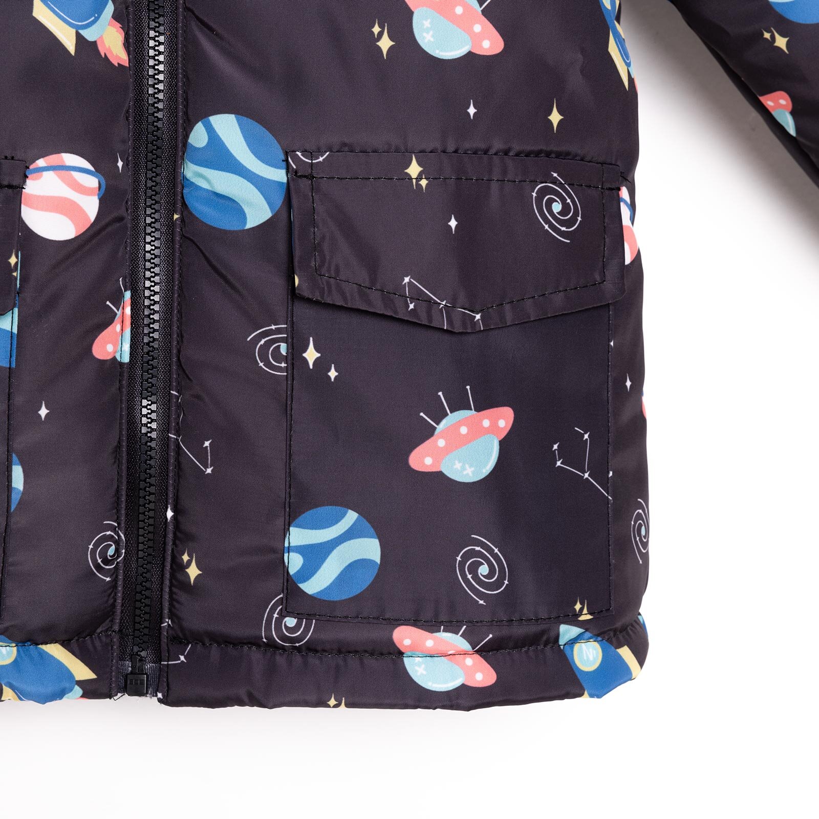 Metraj Baskılı Mont Erkek Bebek