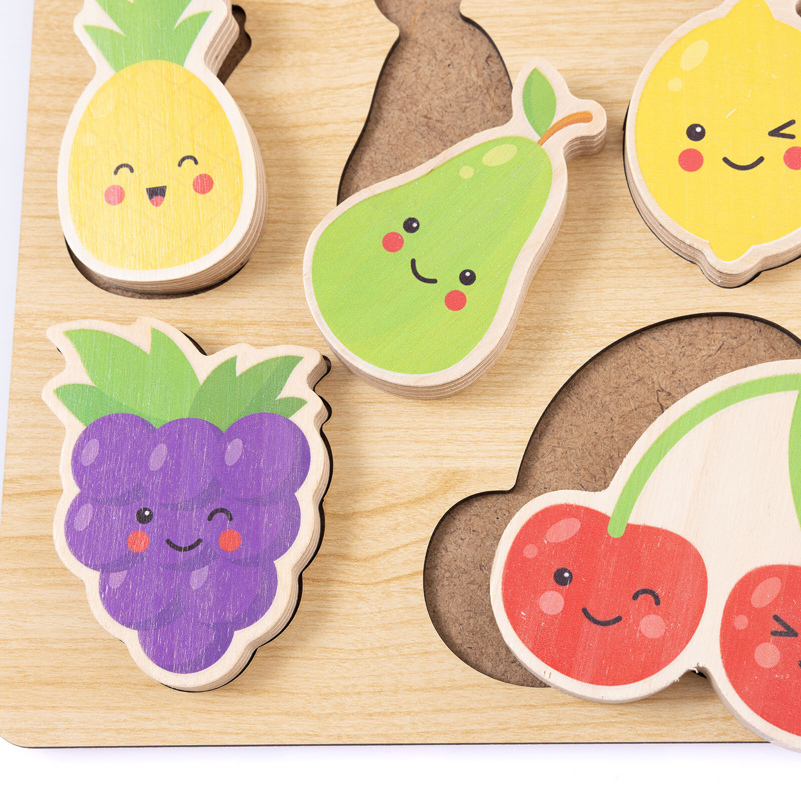 Meyveler 3D Ahşap Puzzle Meyveler 3D Ahşap Puzzle