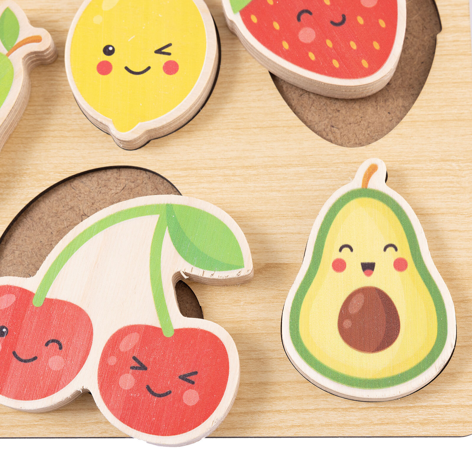 Meyveler 3D Ahşap Puzzle Meyveler 3D Ahşap Puzzle