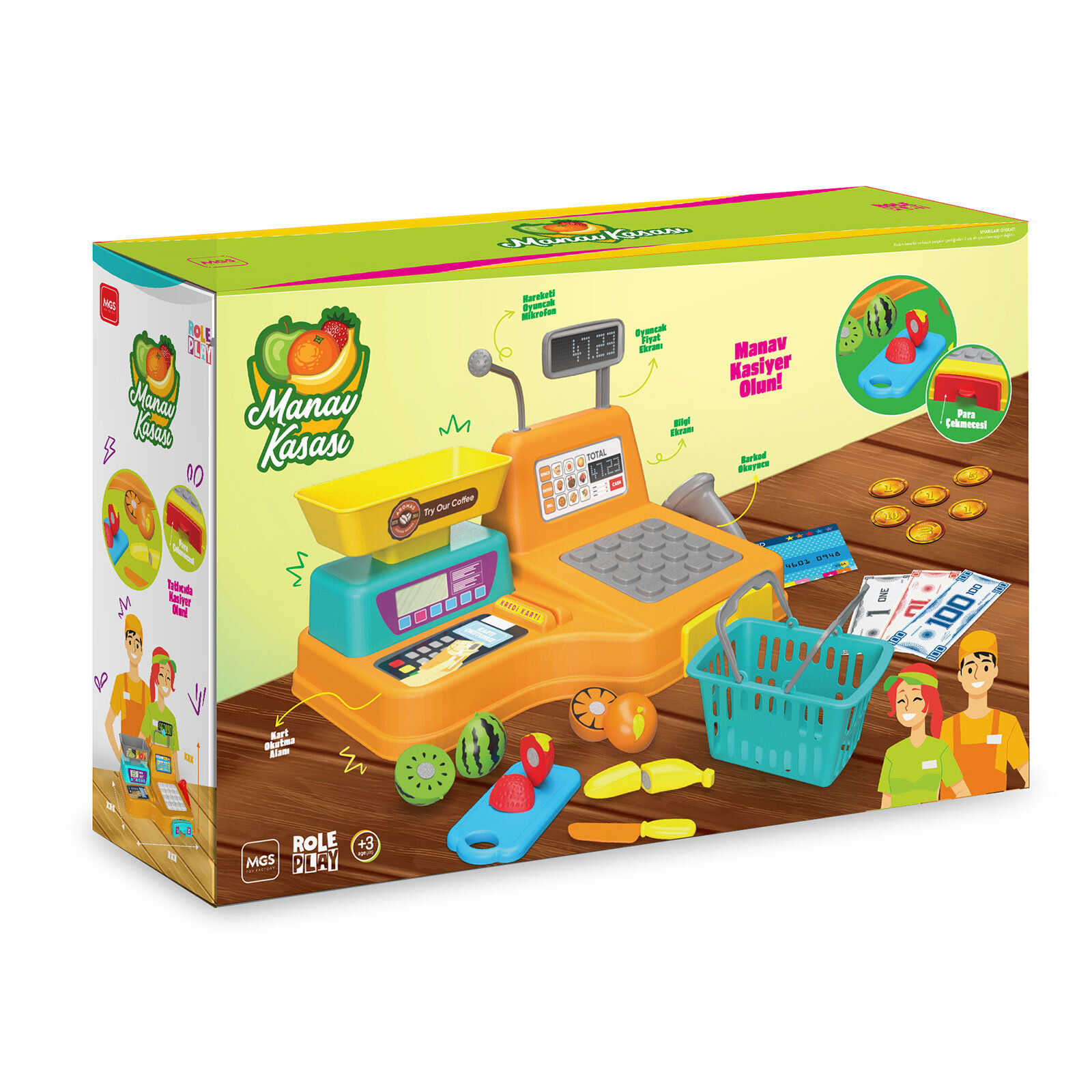 Mgs Manav Kasası Sepetli Mgs Manav Kasası Sepetli