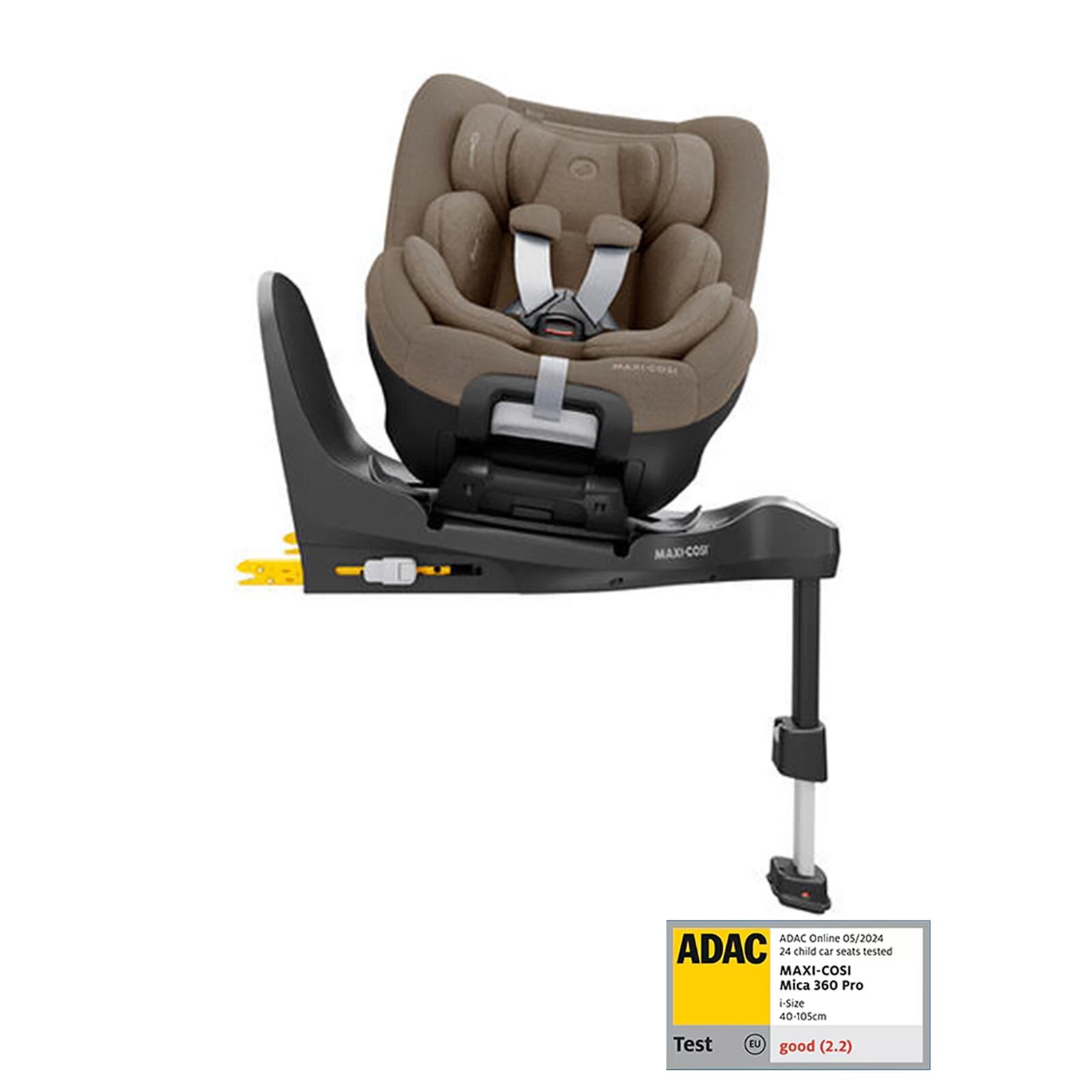 Mica 360 Pro i-Size Dünyanın İlk Kızaklı, Araç Dışına Çıkabilen ADAC'lı 360 Dö