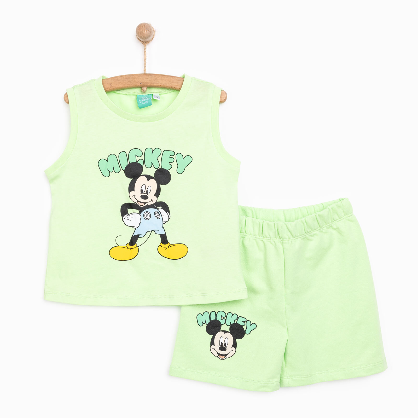 Mickey Mouse Erkek Atlet-Şort Erkek Bebek Mickey Mouse Erkek Atlet-Şort Erkek Bebek