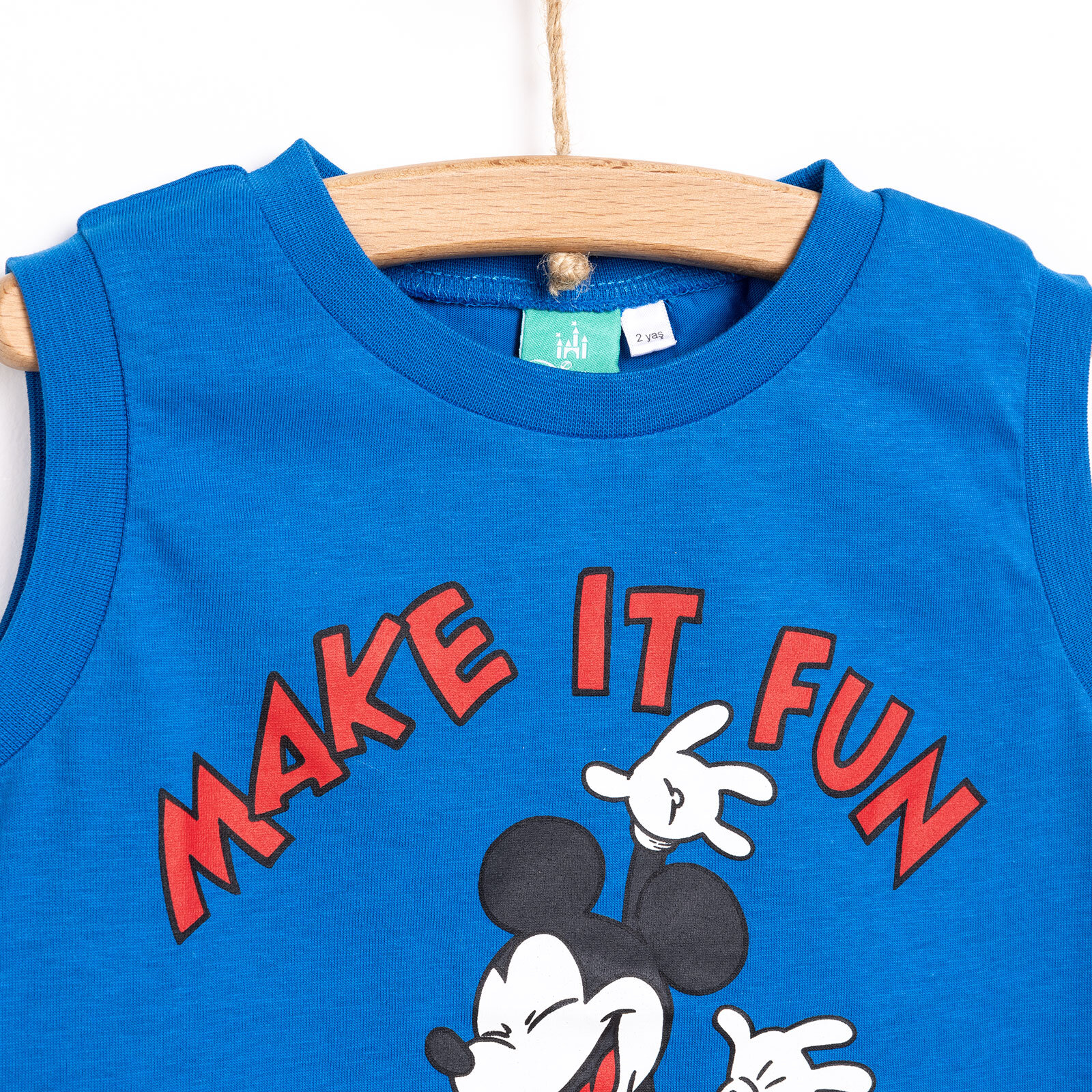 Mickey Mouse Erkek Atlet Tshirt Erkek Bebek