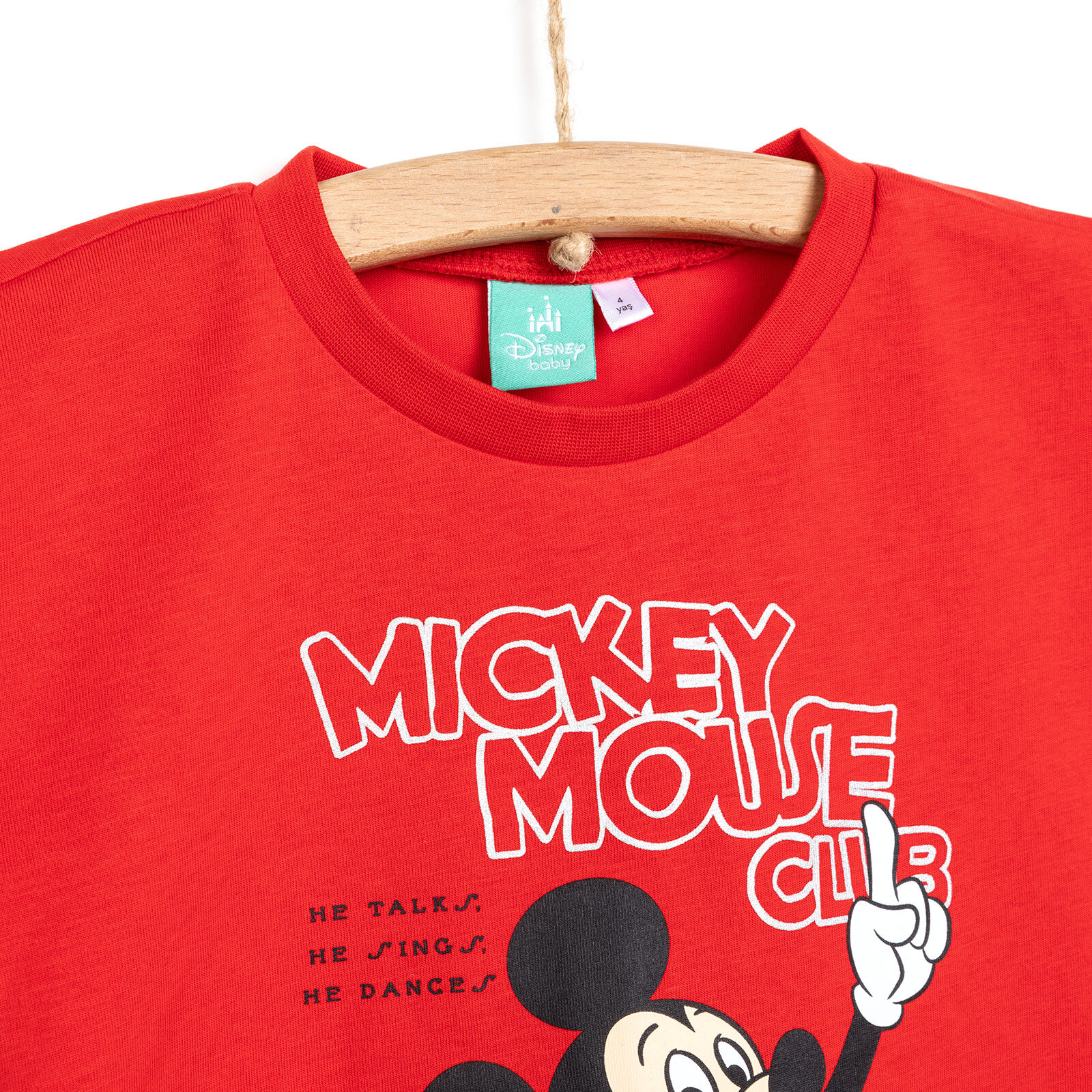 Mickey Mouse Erkek Tshirt Erkek Bebek Mickey Mouse Erkek Tshirt Erkek Bebek