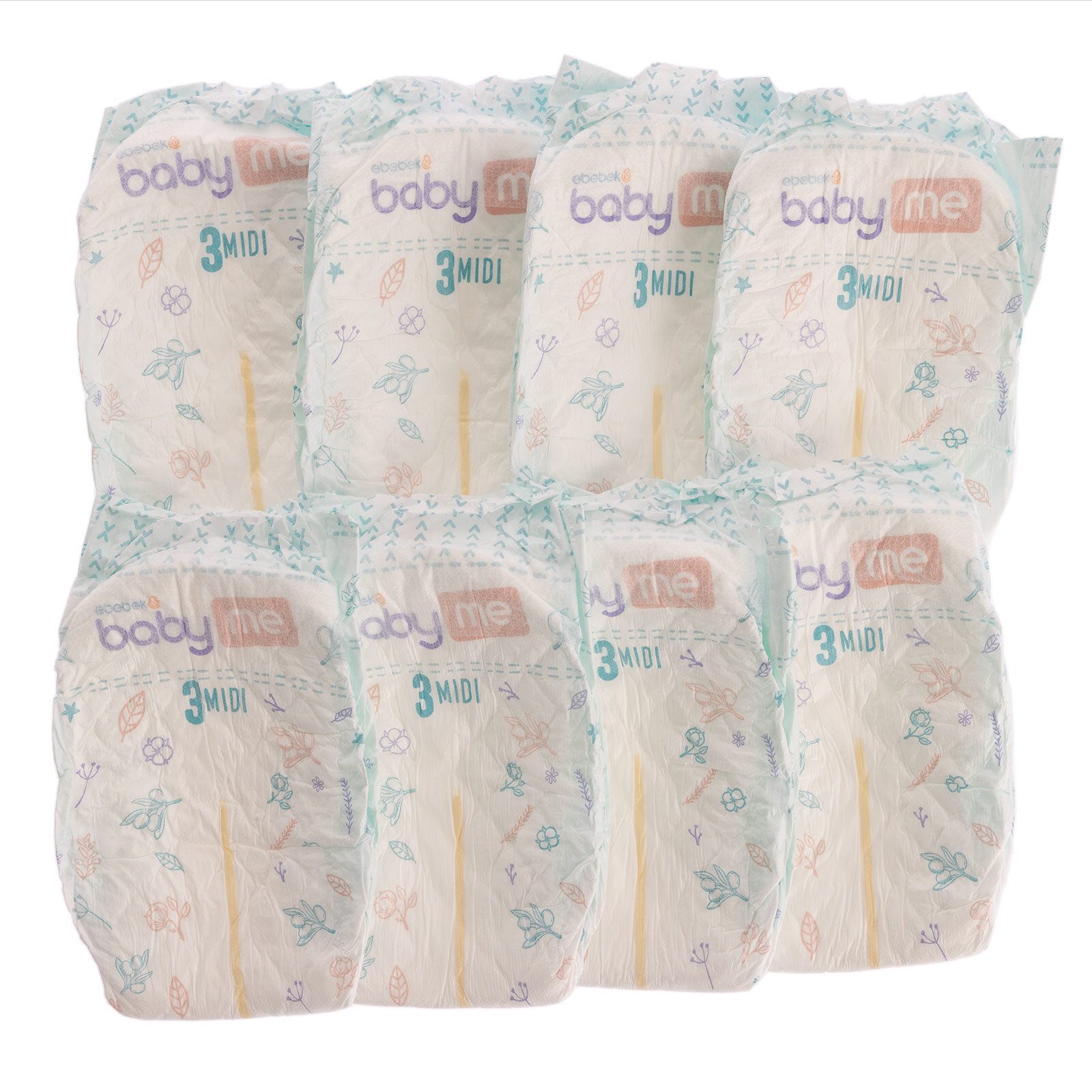 Midi 3 Numara Bebek Bezi 4-9 kg 50 Adet