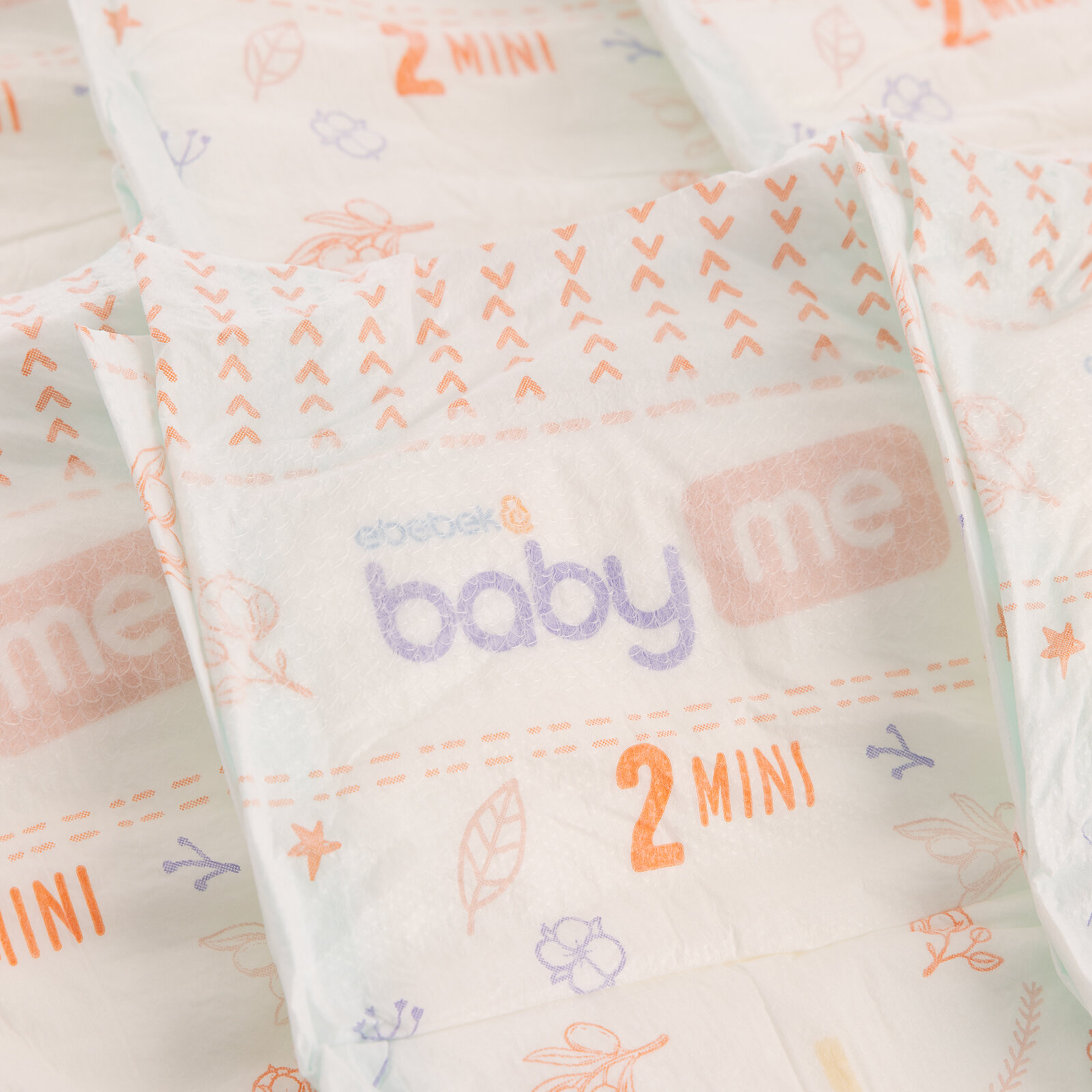 Mini 2 Numara Bebek Bezi 3-6 kg 50 Adet