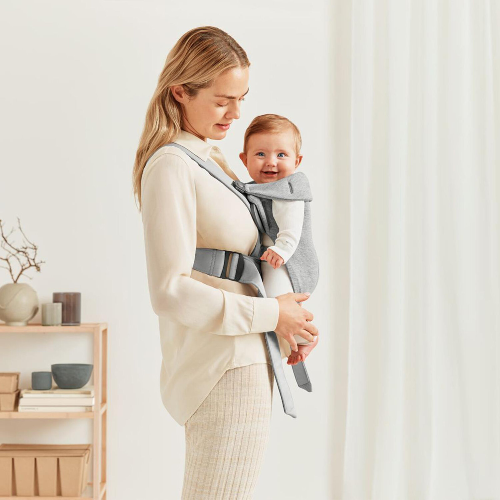 Mini Kanguru 3D Jersey Light Grey