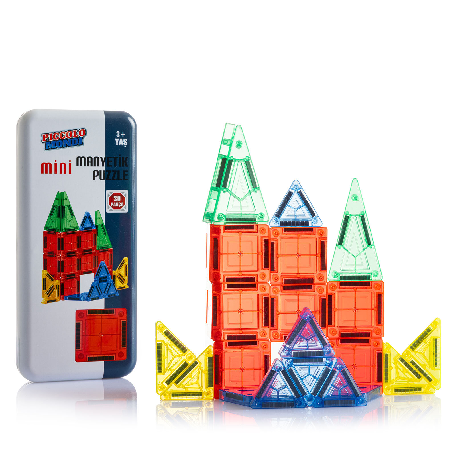 MİNİ MANYETİK BLOKLAR SEYAHAT SETİ 26 PARÇA