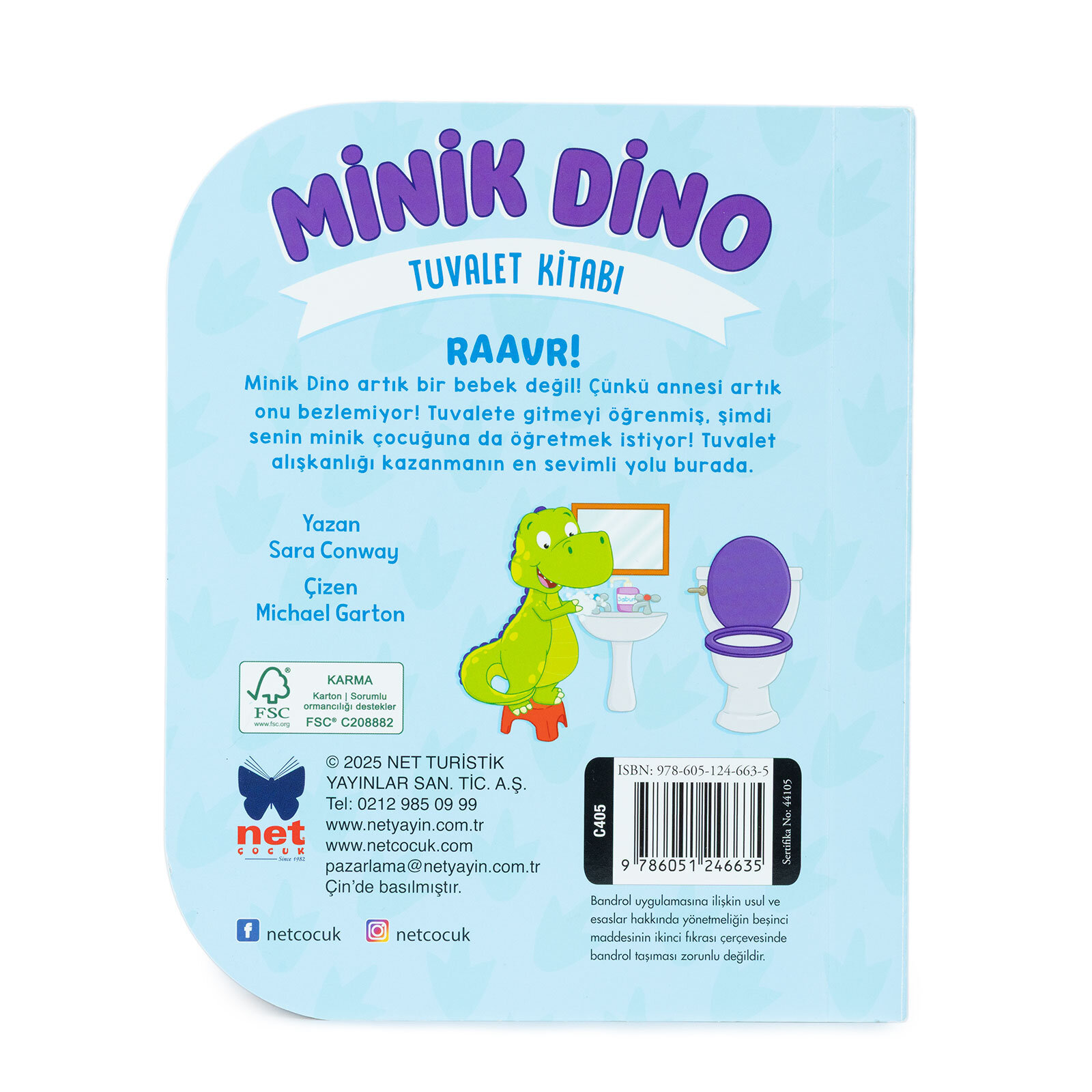 Minik Dino-Tuvalet Kitabı