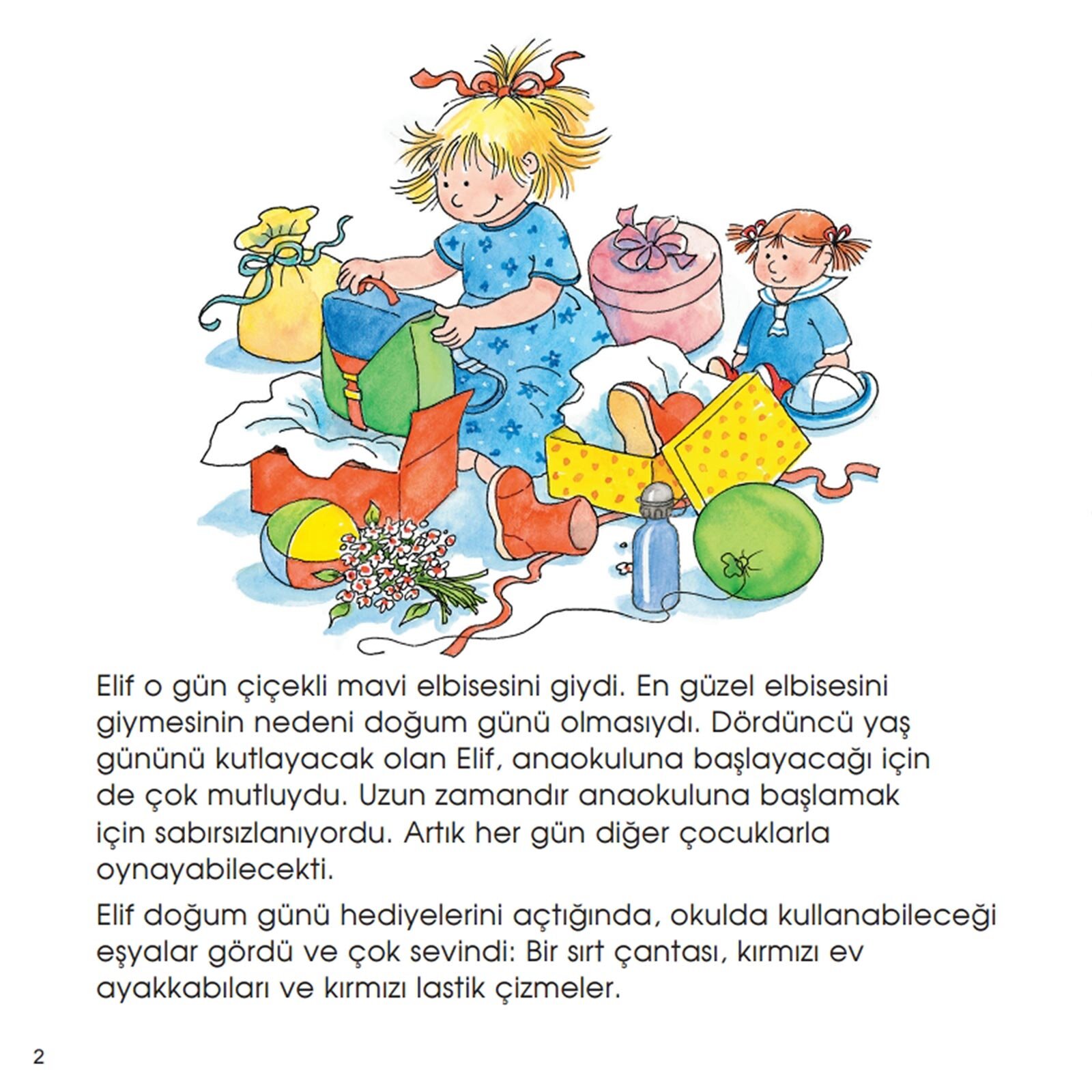 Minik Elif Anaokuluna Başlıyor Minik Elif Anaokuluna Başlıyor