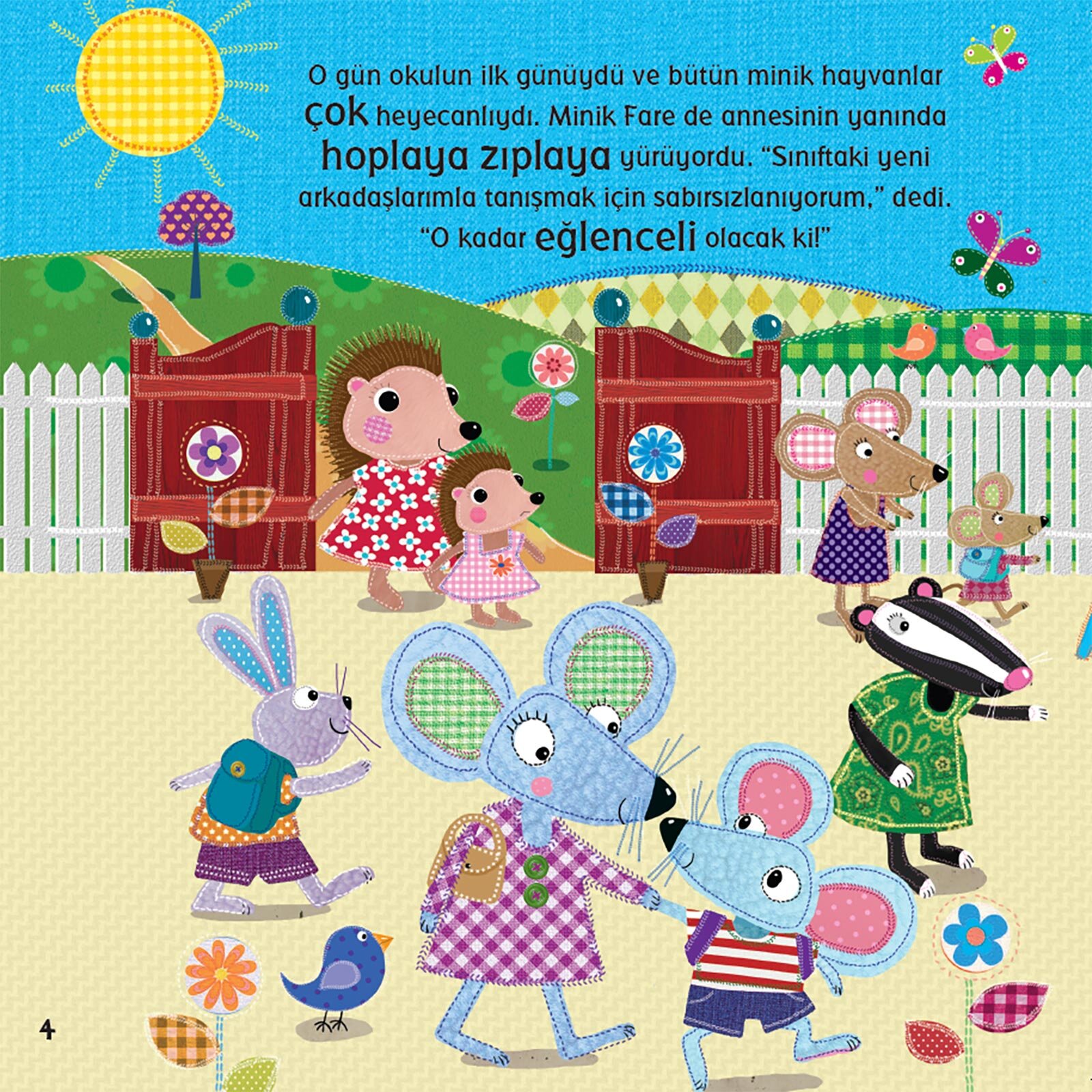 Minik Fare Okula Başlıyor