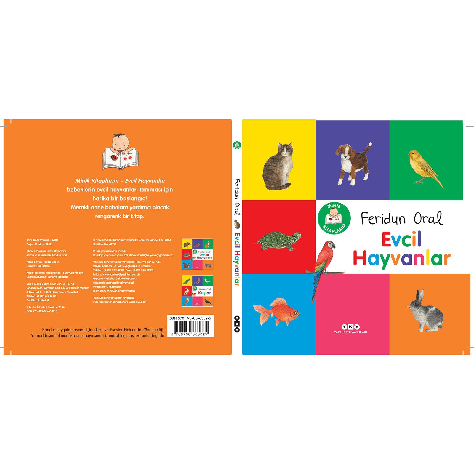 MİNİK KİTAPLARIM SERİSİ: EVCİL HAYVANLAR